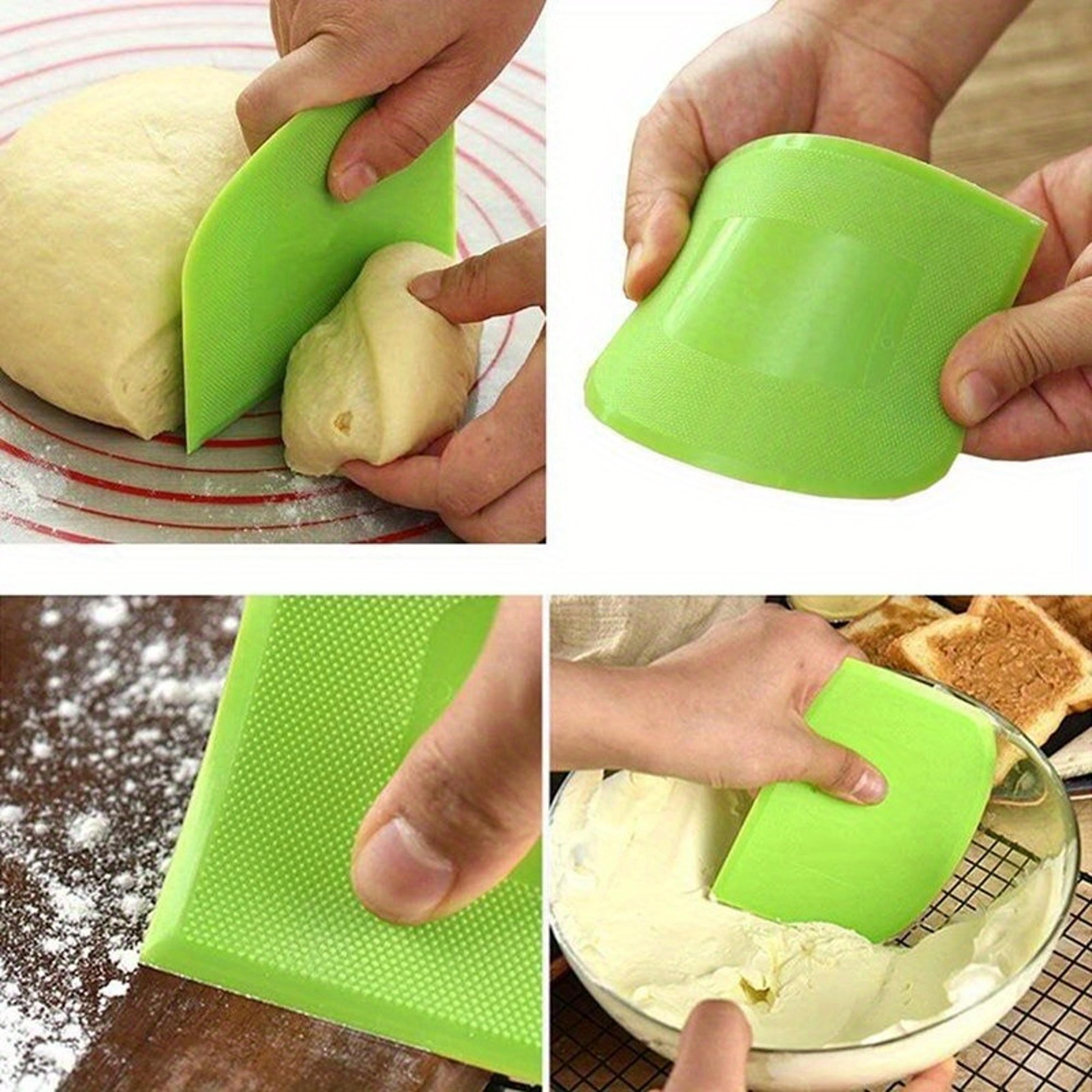 versatile baking tool set premium cake cream spatula, dough knife & smooth edge butter scraper for perfect baking result