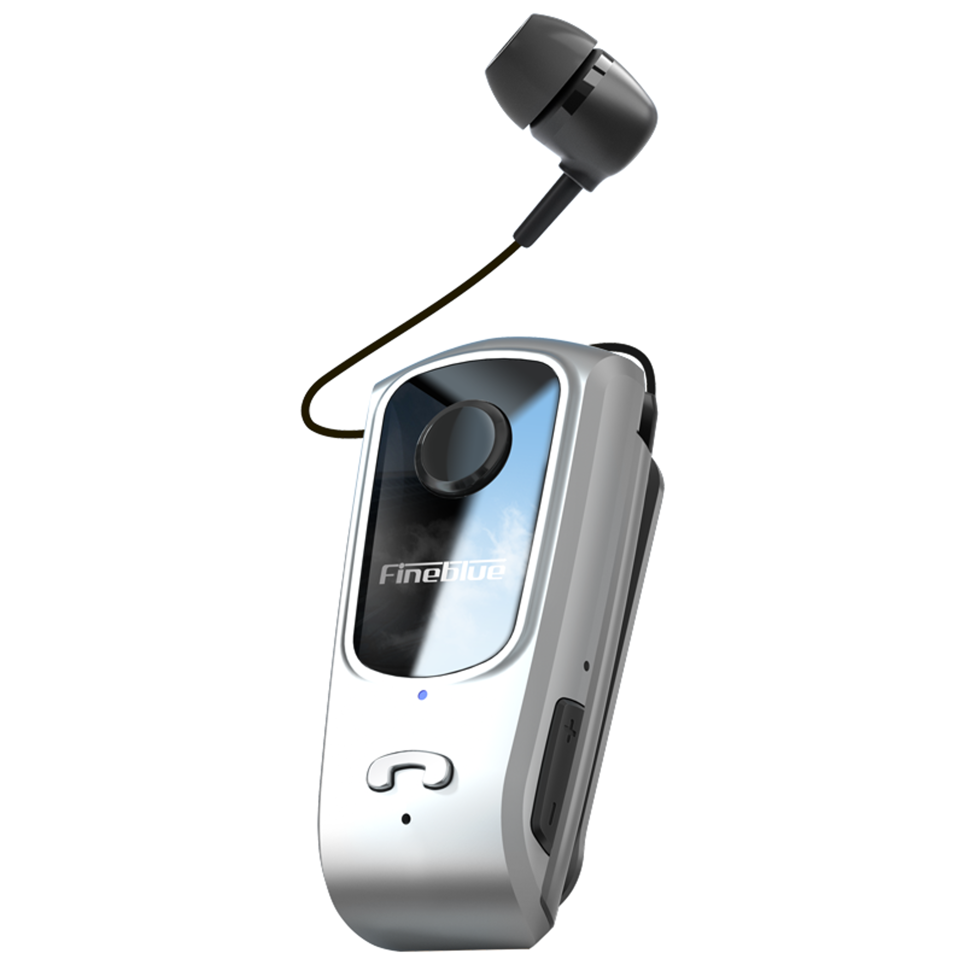 retractable wireless earbuds, finable f920 mini bluetooth headset with call alerts for hands-free sport & gamer use