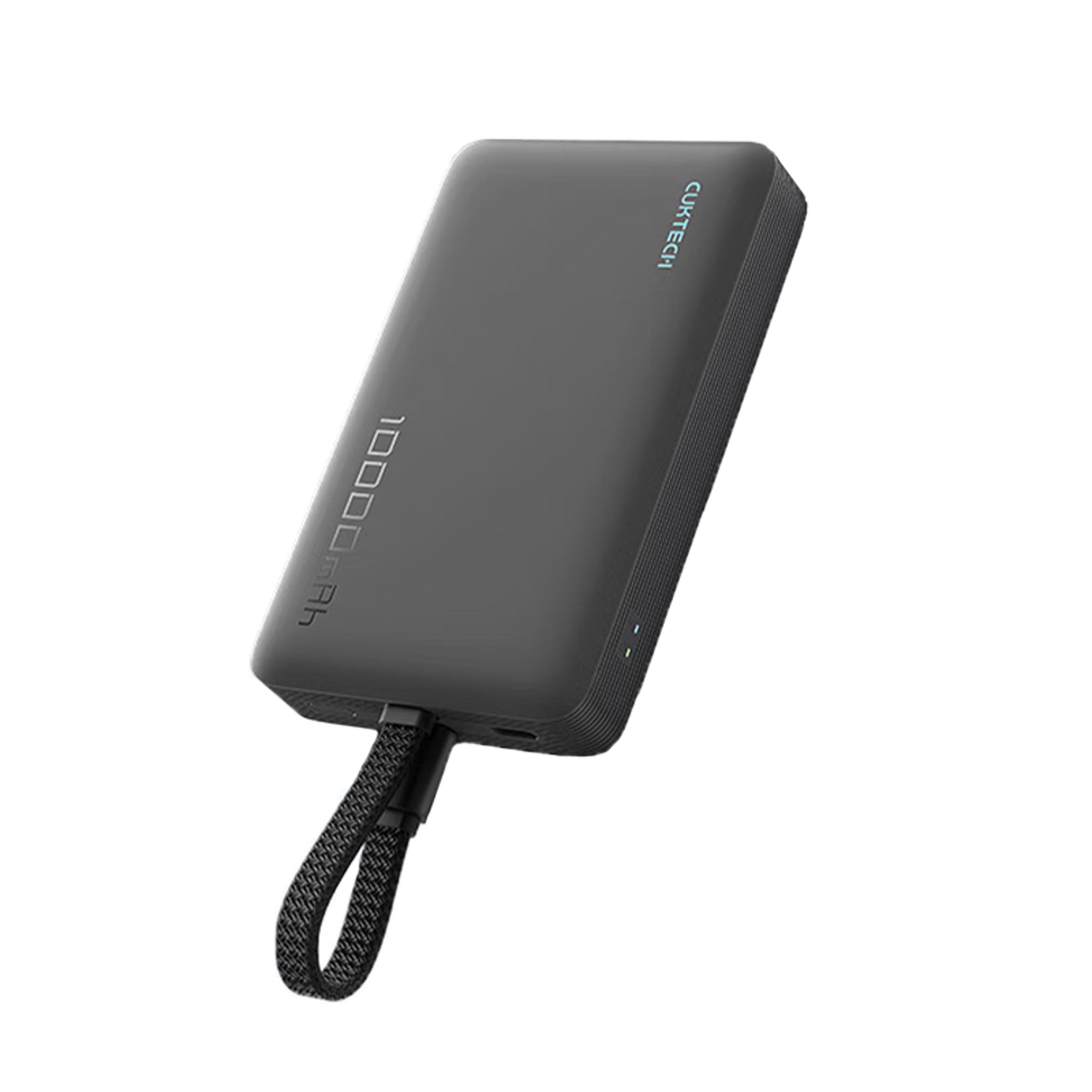 wireless charging powerbank, magnetic power bank with built-in cable