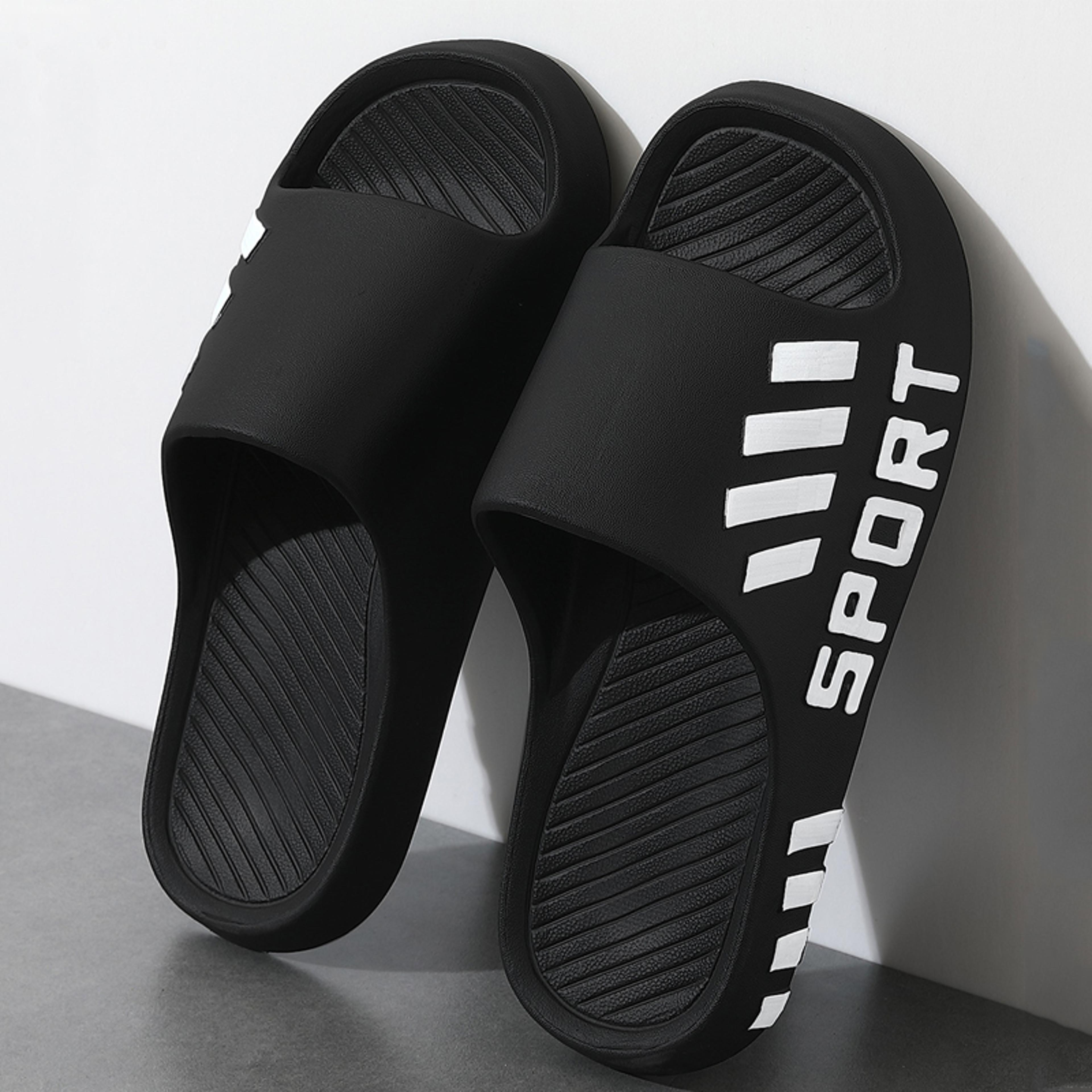 summer non-slip men shower slipper, thick sole male slides, summer fashion slippers for men, indoor outdoor sandals