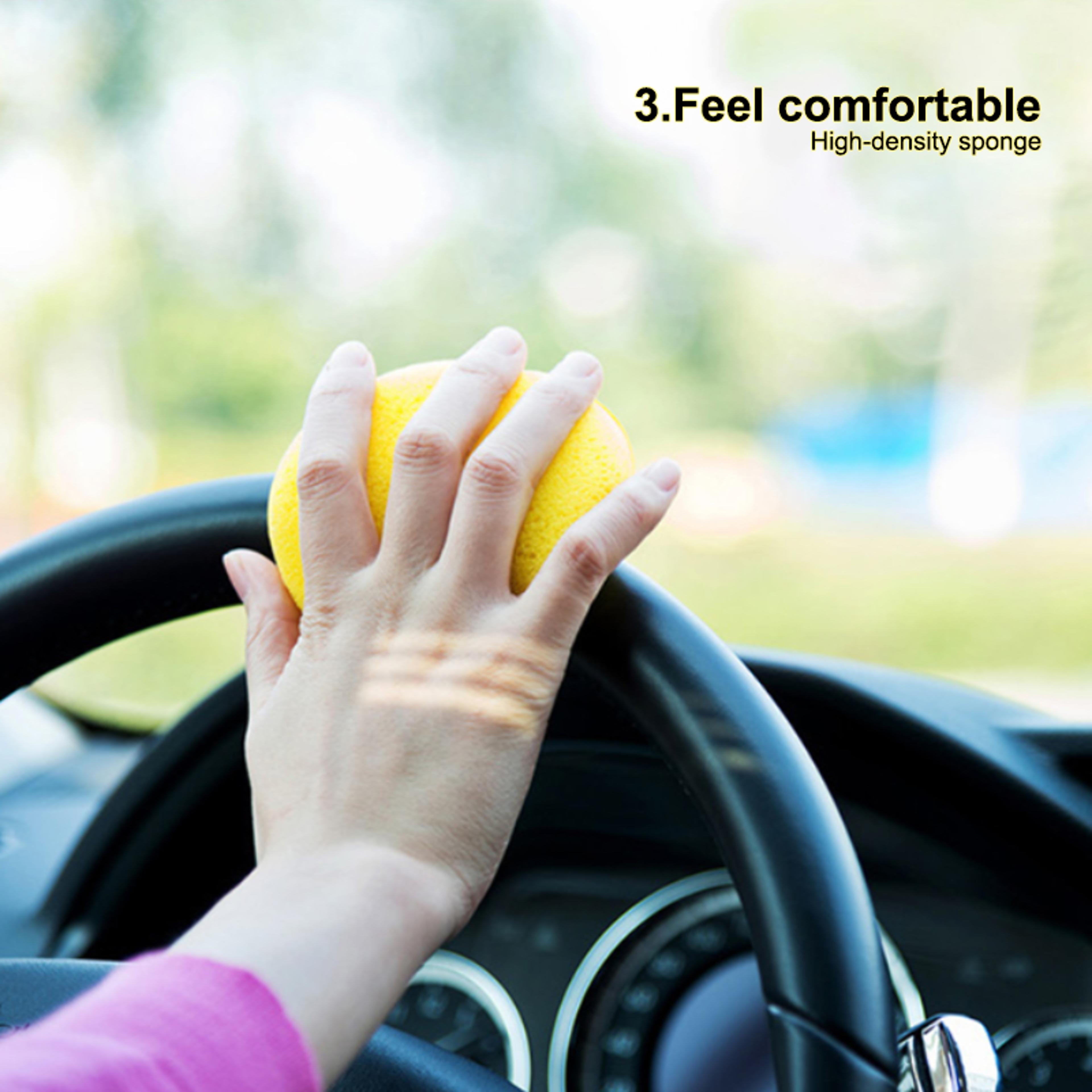 high density foam sponge wax applicator, car detailing cleaning pads, polishing wash accessories, perfect for car waxing