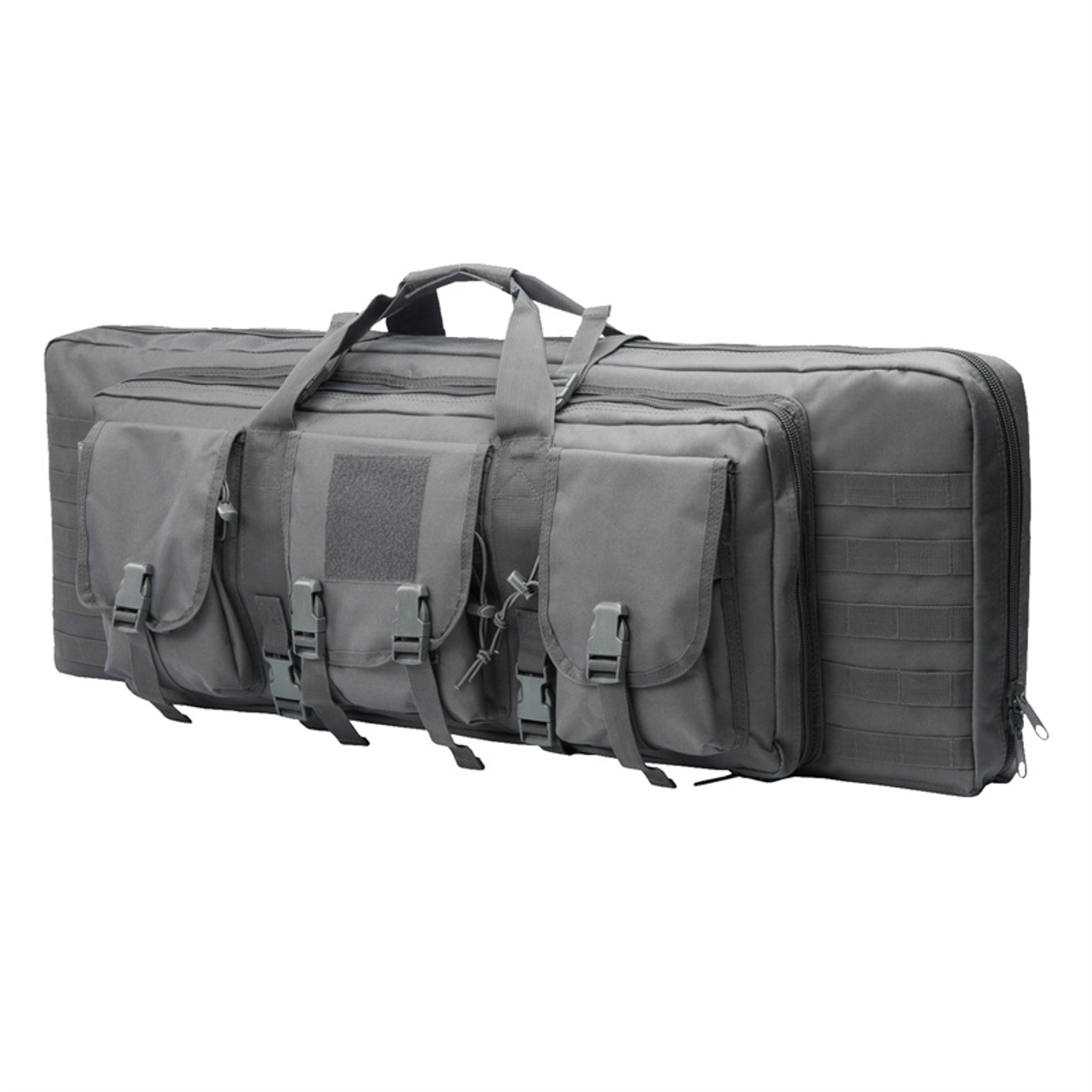 molle rifle bag, tactical double rifle case, sniper backpack, airsoft gun holster for hunting