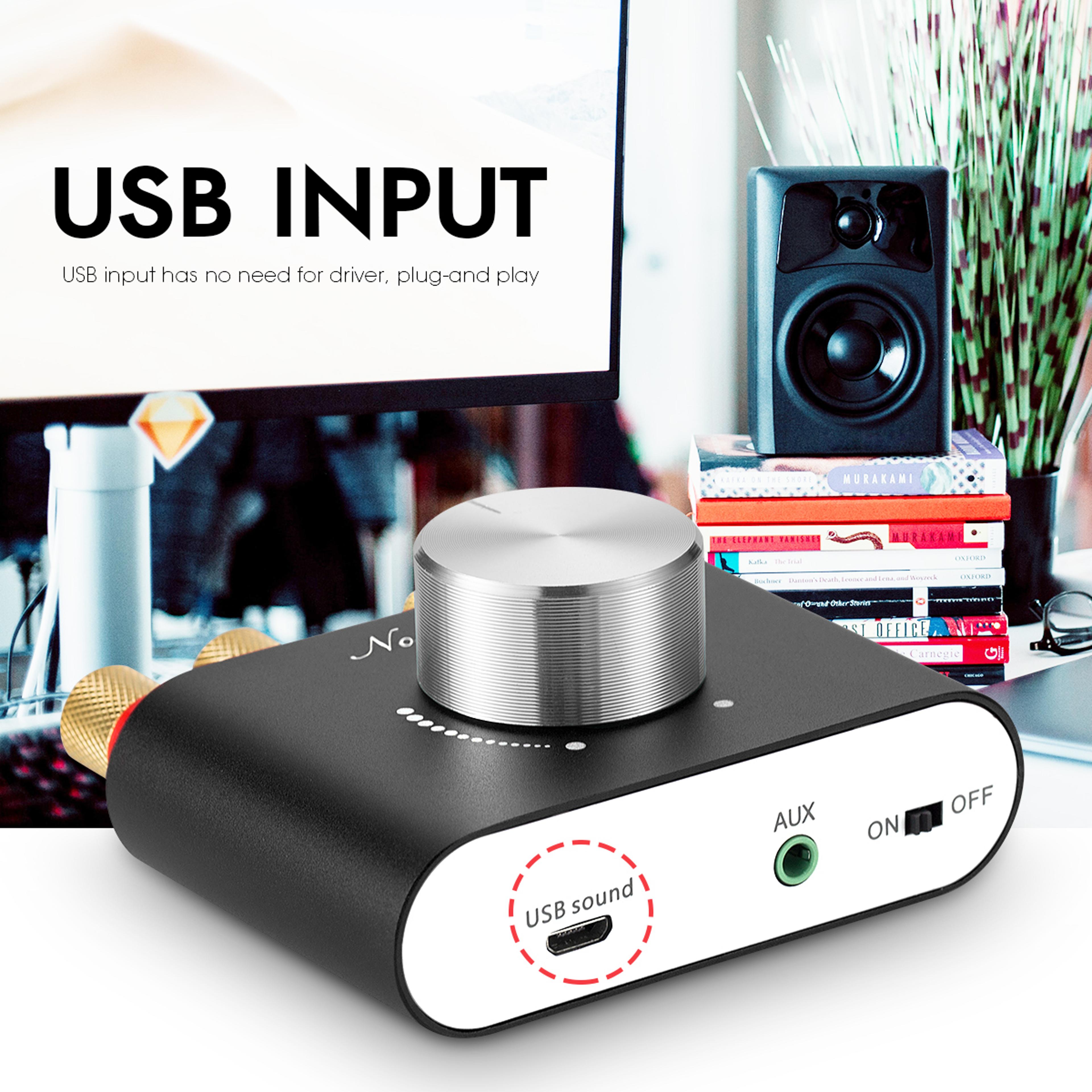 nobsound mini bluetooth amplifier, hifi audio receiver power amp , car sound enhancement