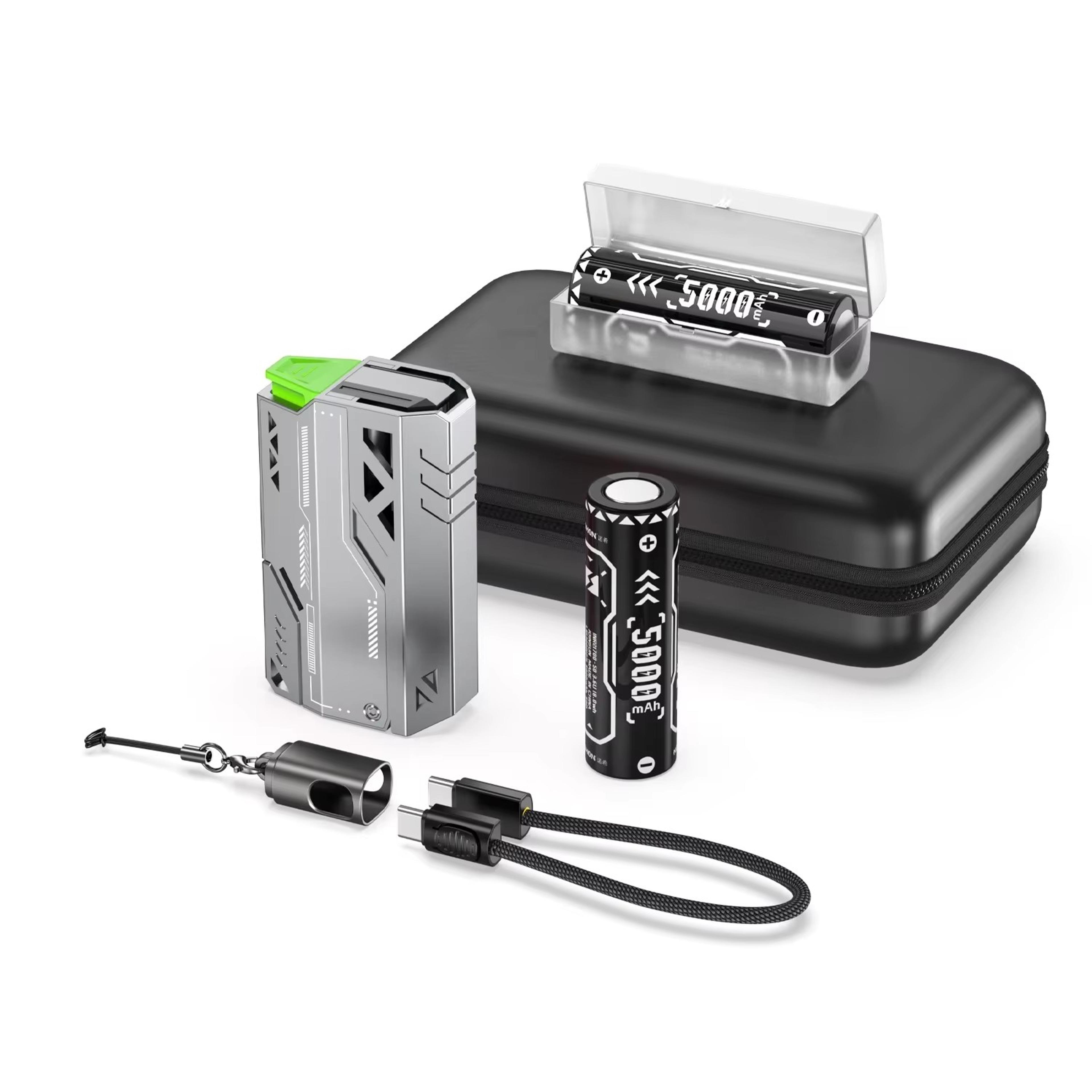 portable power bank, fast charging external battery, removable replaceable battery pack