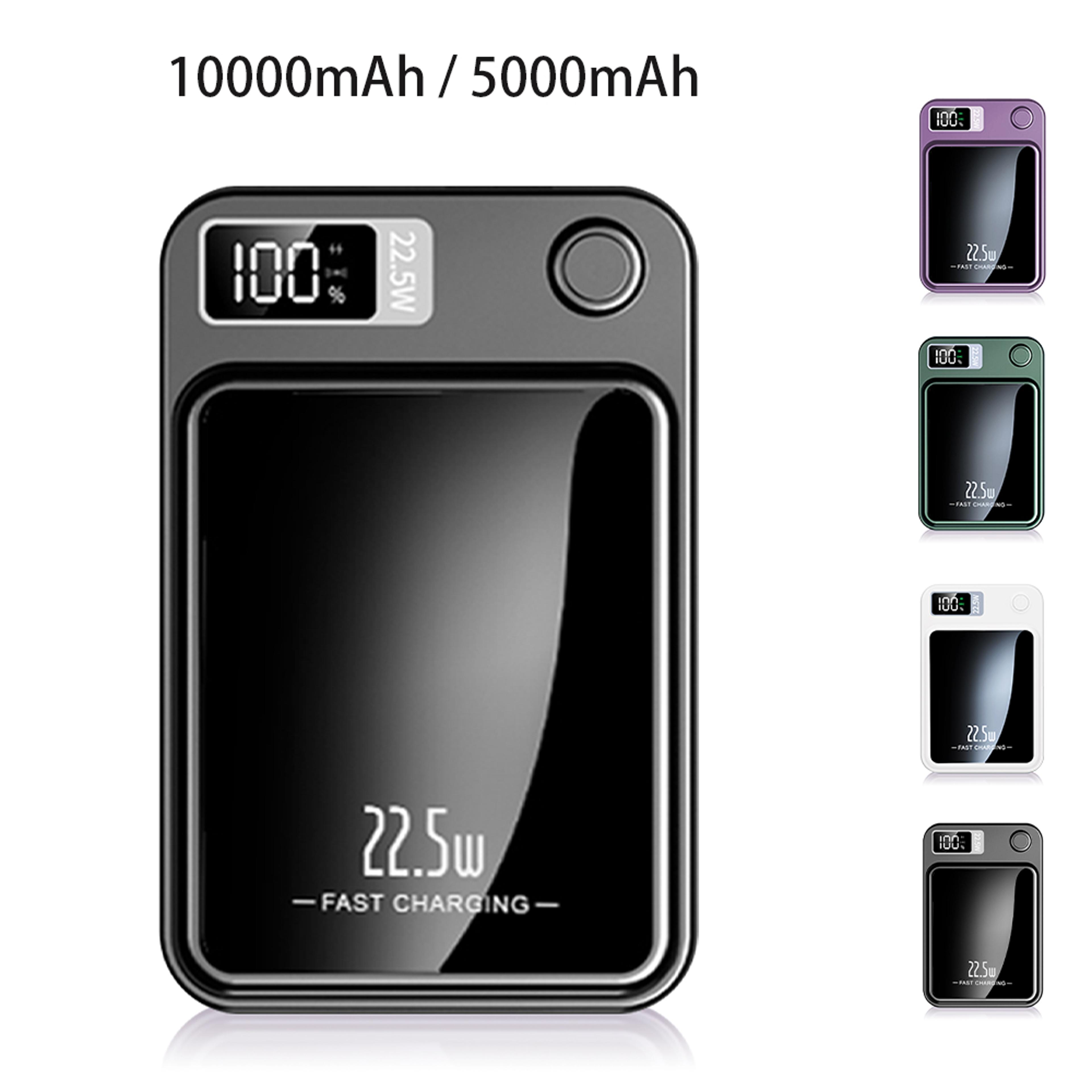wireless charger pd, power bank magnetic, 22.5w fast charging, portable, safe, supports all smartphones