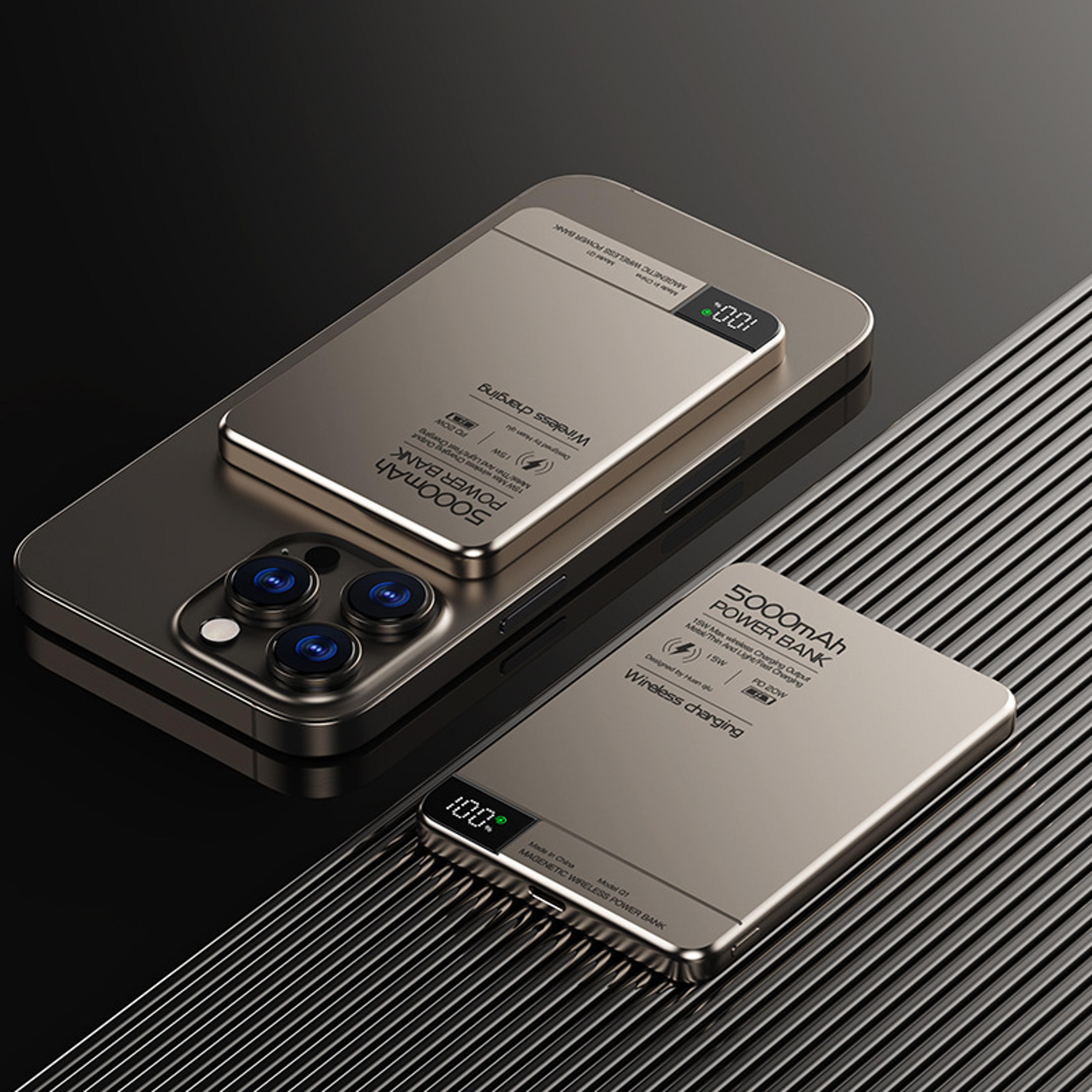 super fast charging power bank magnetic , wireless charger powerbank for magsafe, iphone samsung huawei xiaomi