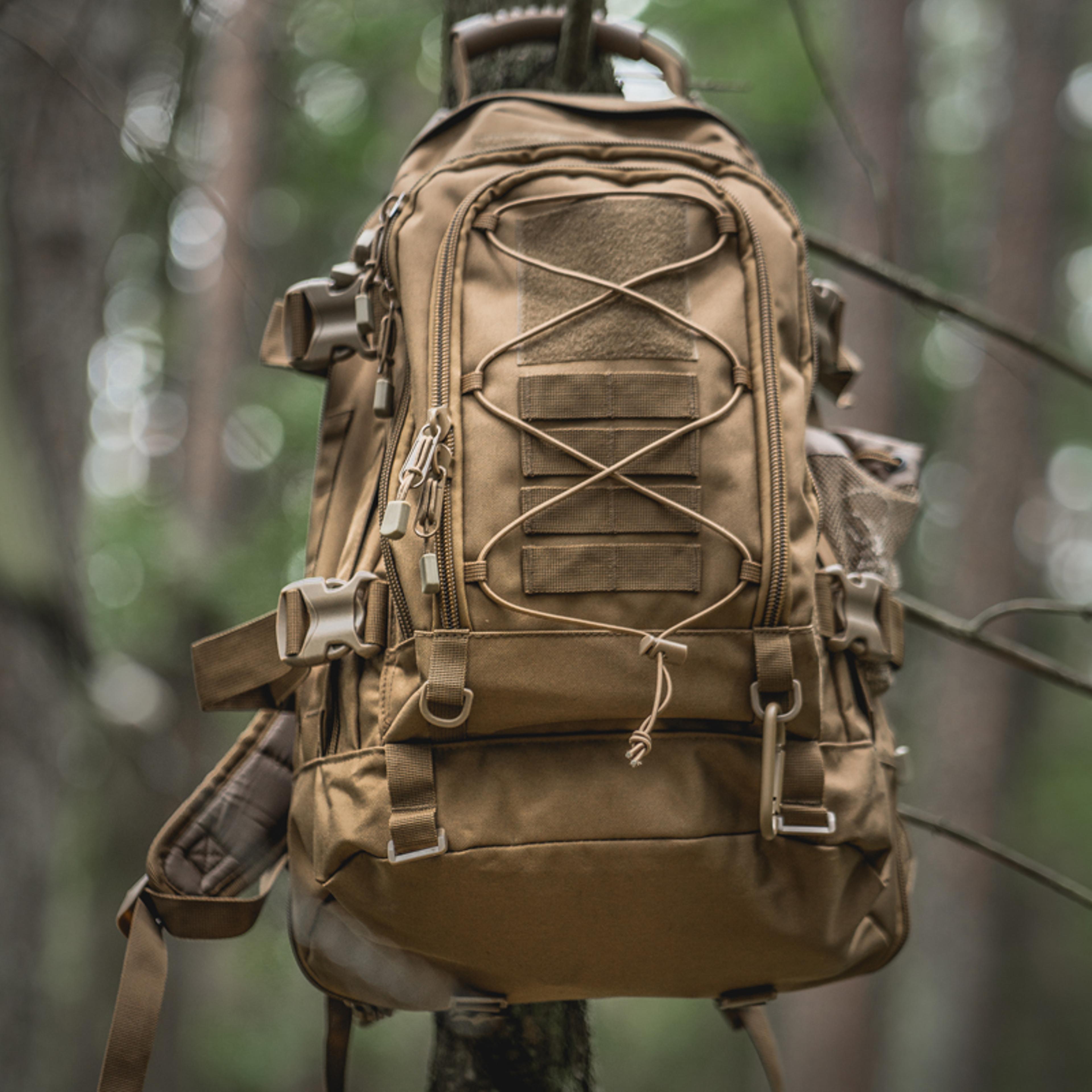 large capacity military backpack, outdoor tactical hiking bag, men's army bags, camping rucksack for travelling