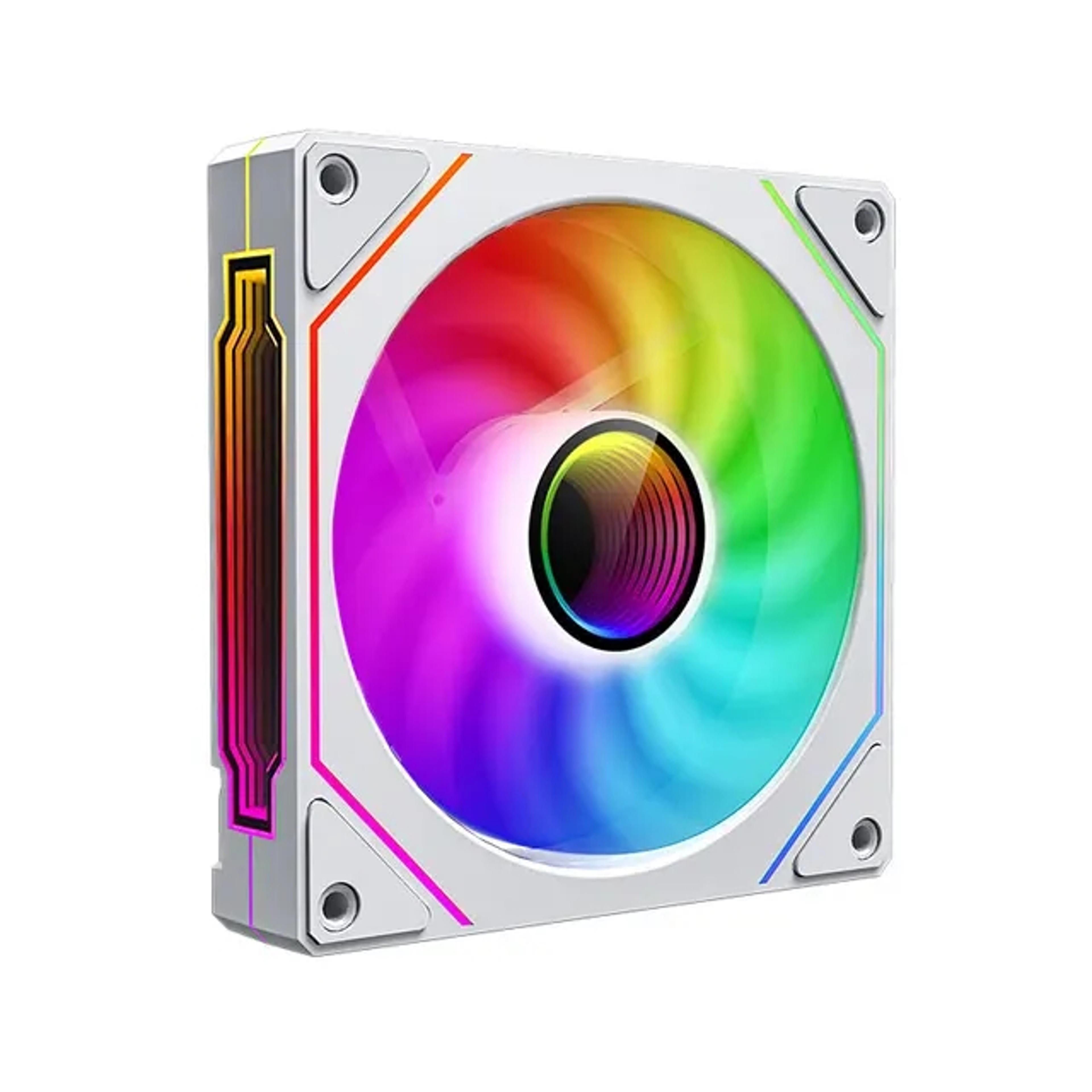 prism argb cooling fan pwm, quiet computer chassis fan, large air volume