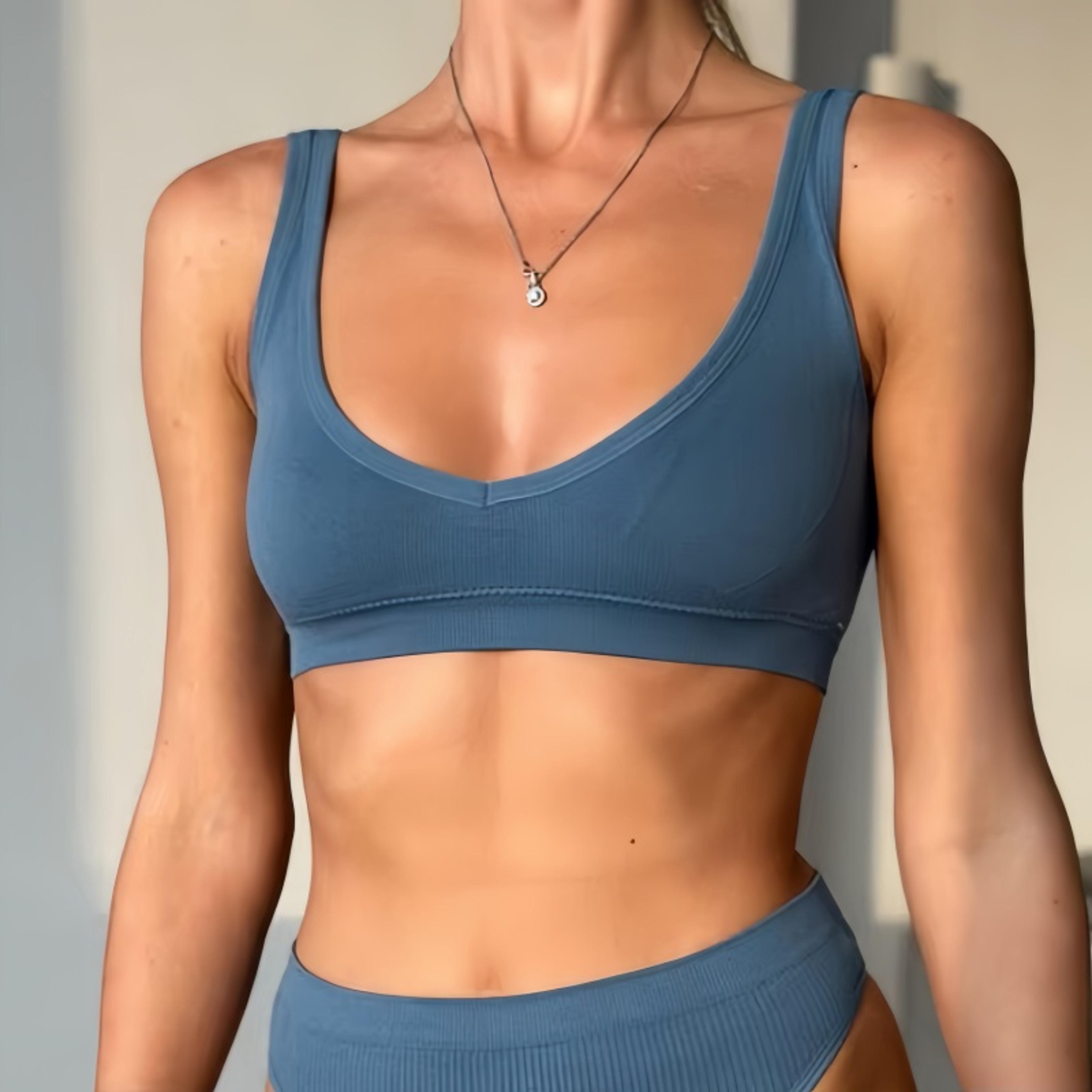 women seamless bras, non-wire push-up brassiere, sexy lingerie, crop top sports underwear for small chest intimates