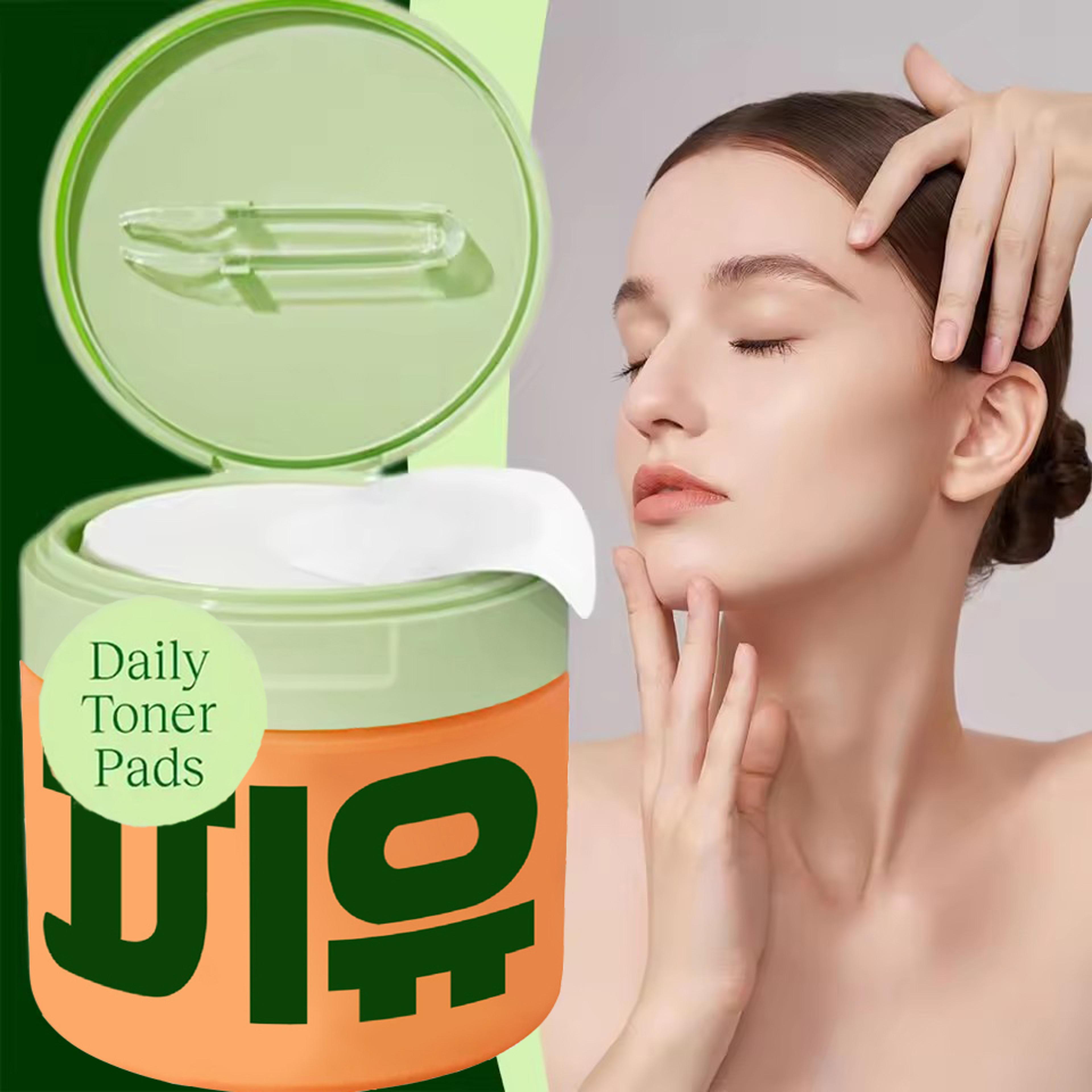 revitalizing anti-aging toner pads with snail mucin & niacinamide for dark spots & wrinkle minimizing