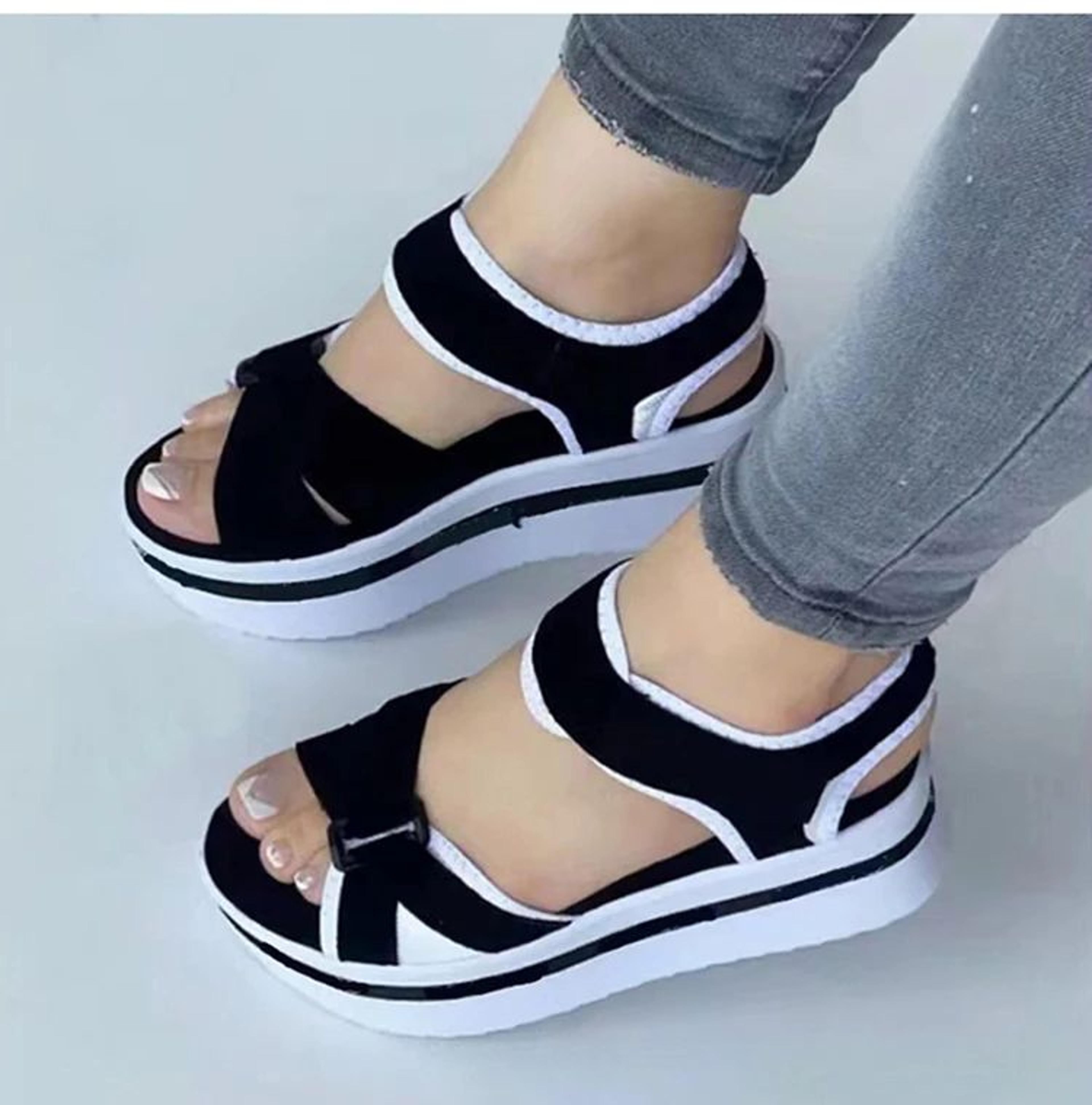 lightweight outdoor platform sandals for casual & beach wear