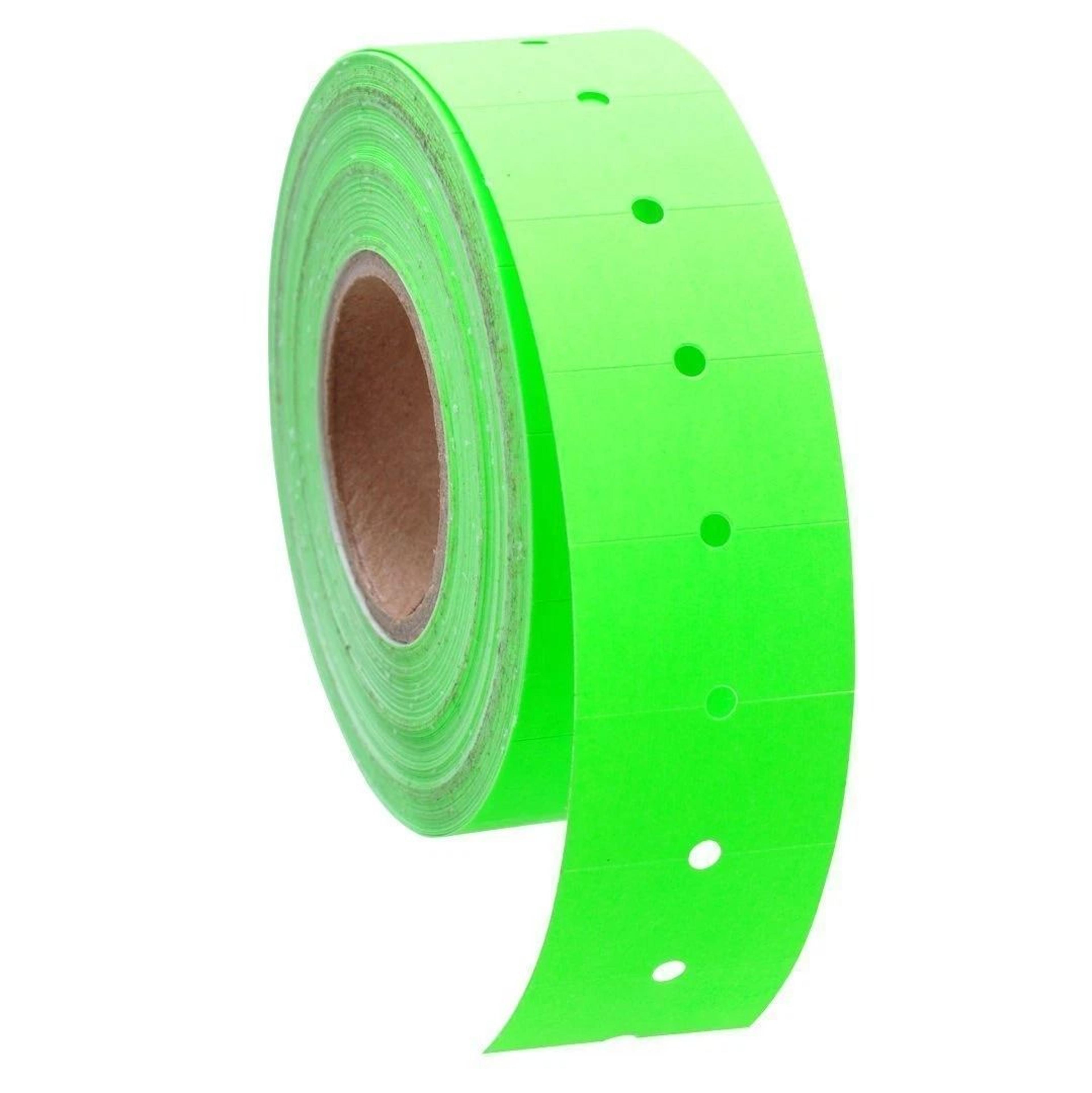 10 rolls (5000 tags) green labels for motex mx-5500, l5500, mx989 price gun – high-quality pricing stickers