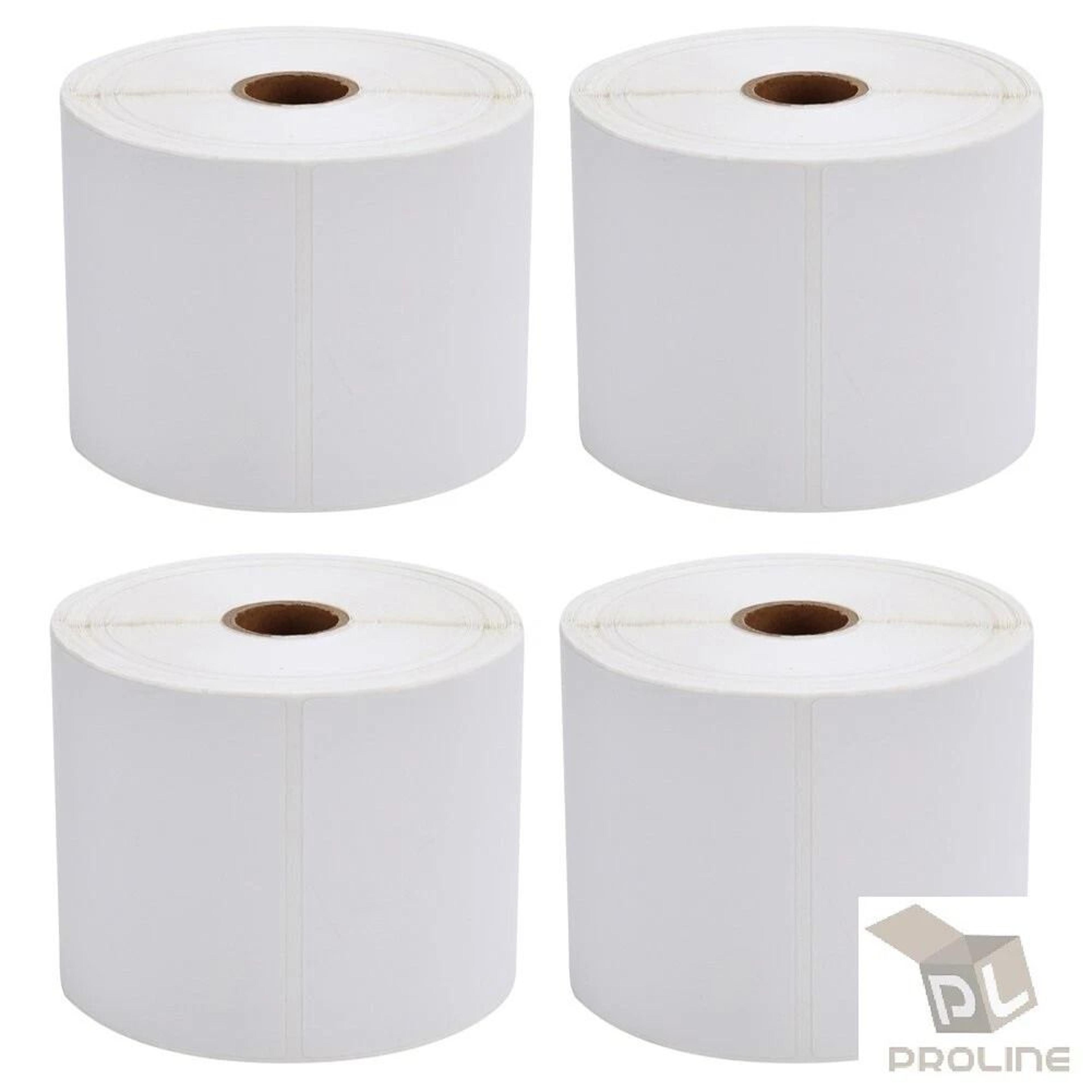 10 rolls 4x6 5000 direct thermal labels – compatible with zebra 2844, zp450, zp500, zp505 & eltron printers