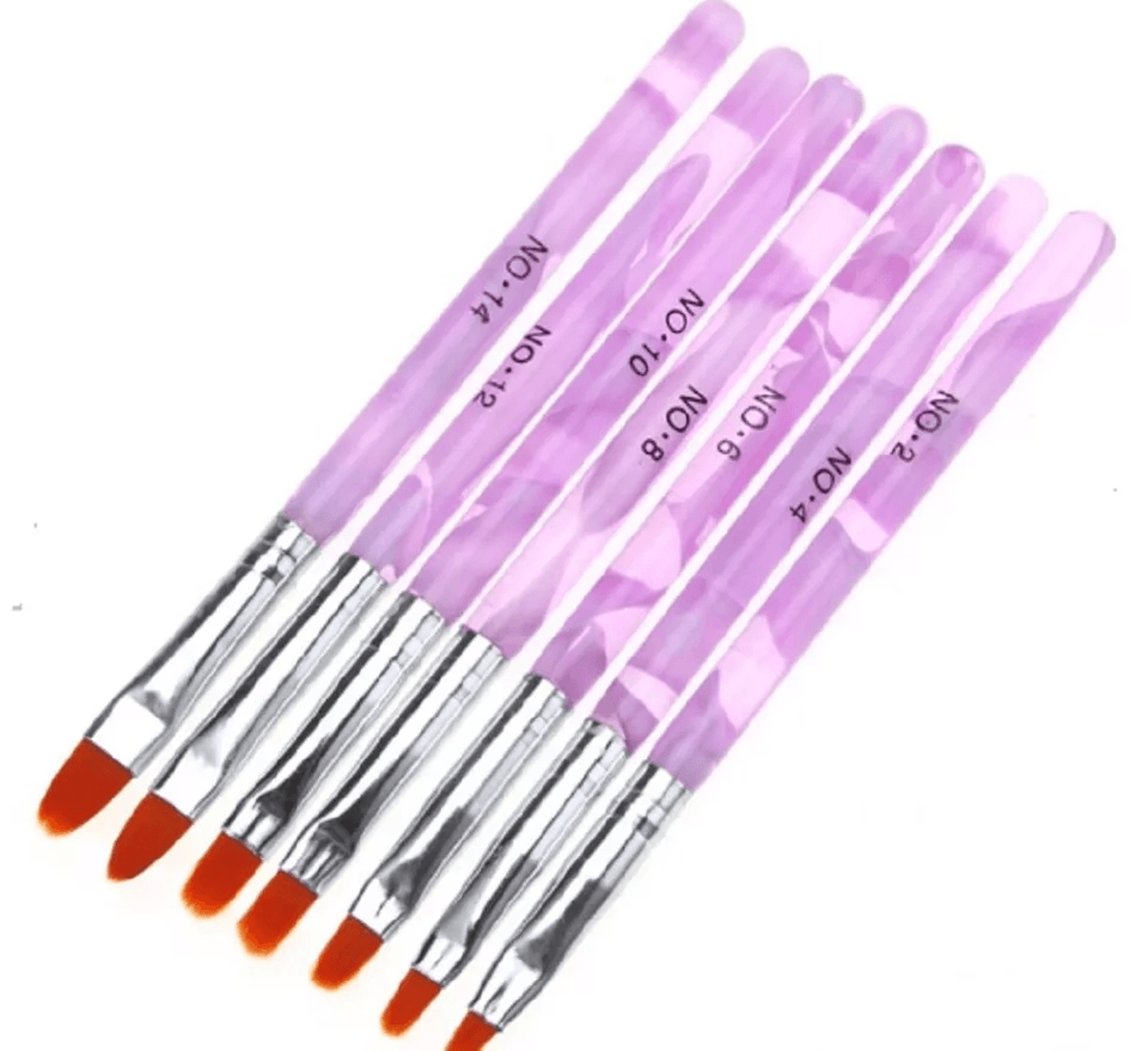 premium nail art brush kit, acrylic, gel, polish painting and drawing pens for creative manicure