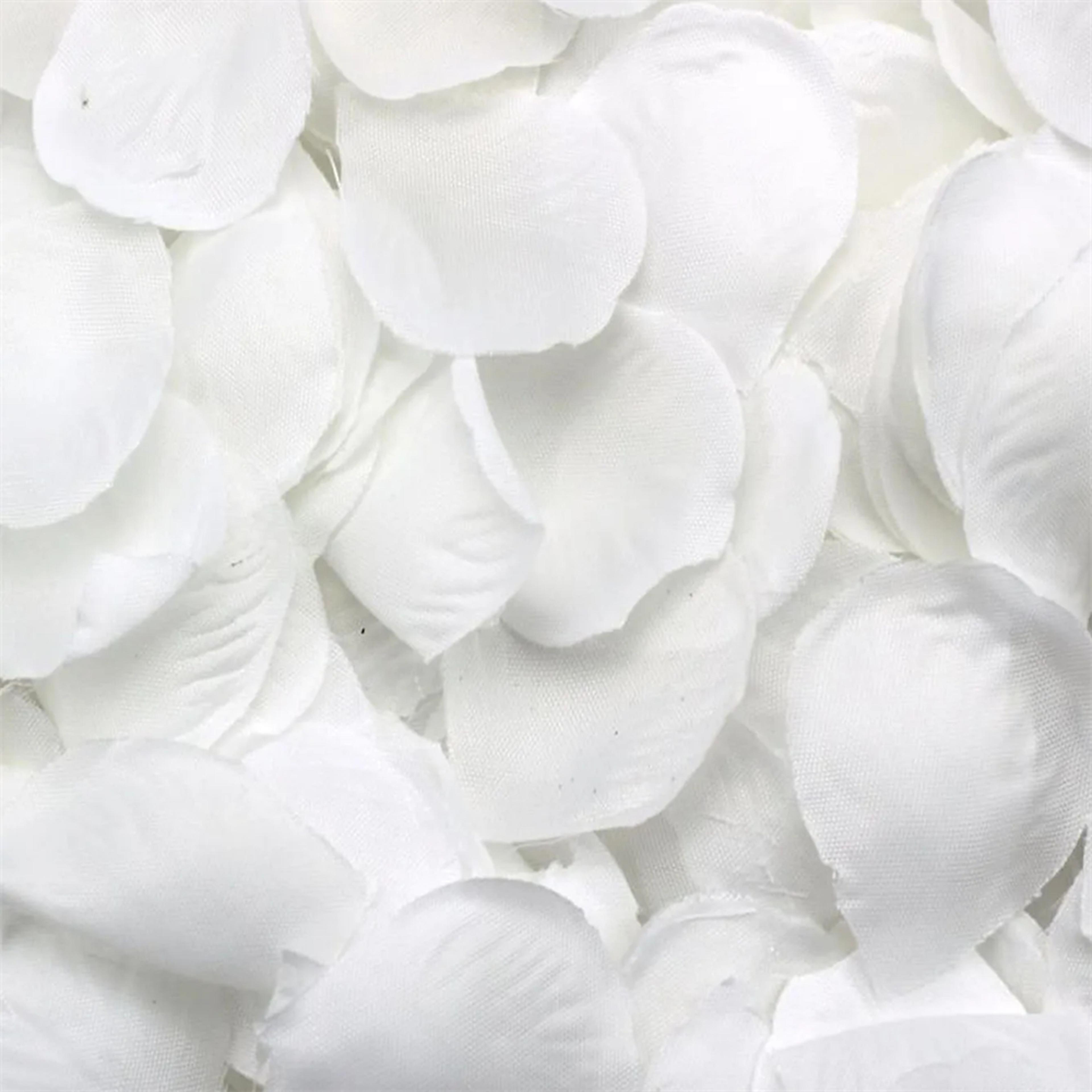 fake white rose petals for wedding party valentine's day event decorations