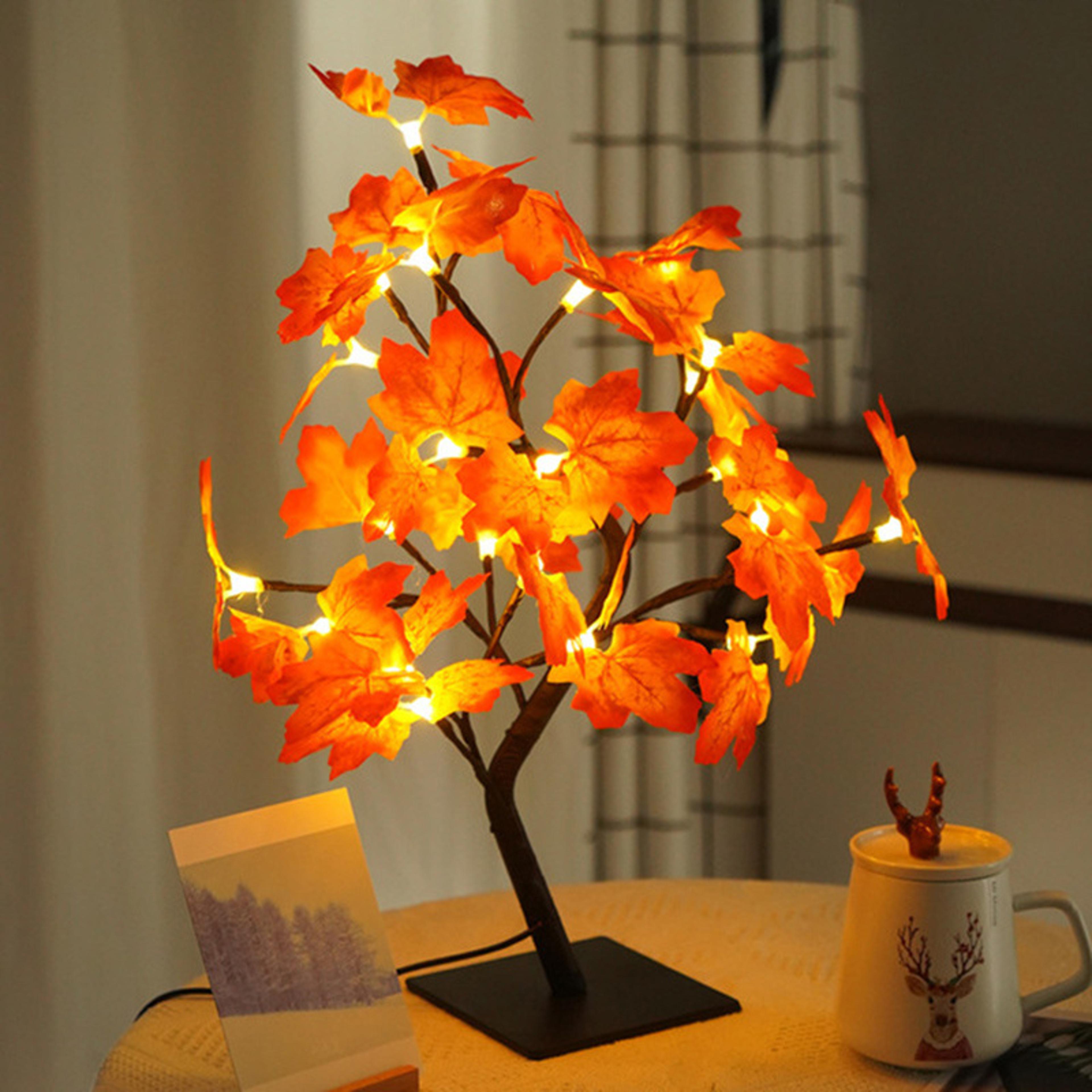 led rose flower table lamp usb christmas tree fairy lights, night lights for wedding, home party decoration, bedroom