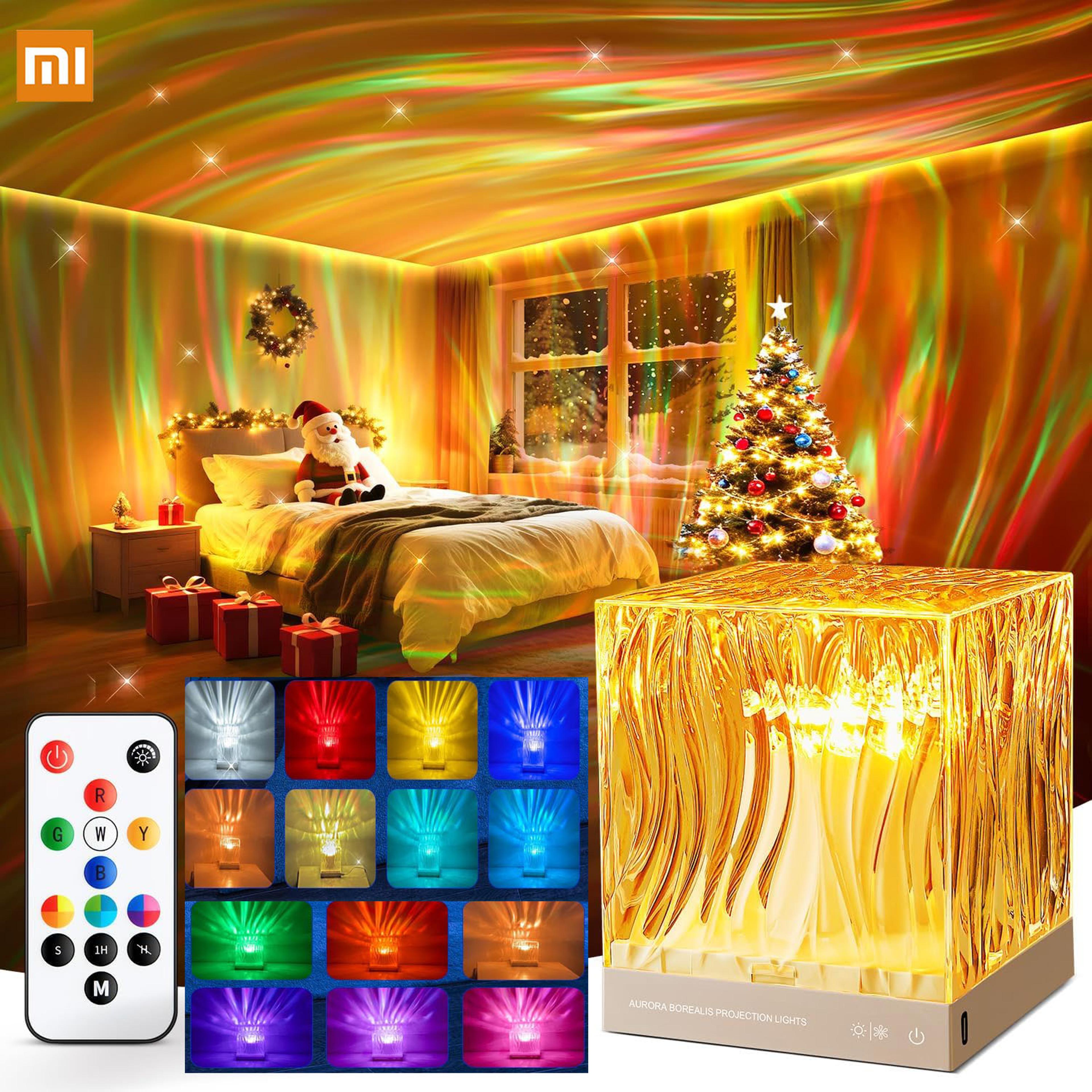 usb led galaxy star projector colors aurora glow night lamp for children's gift