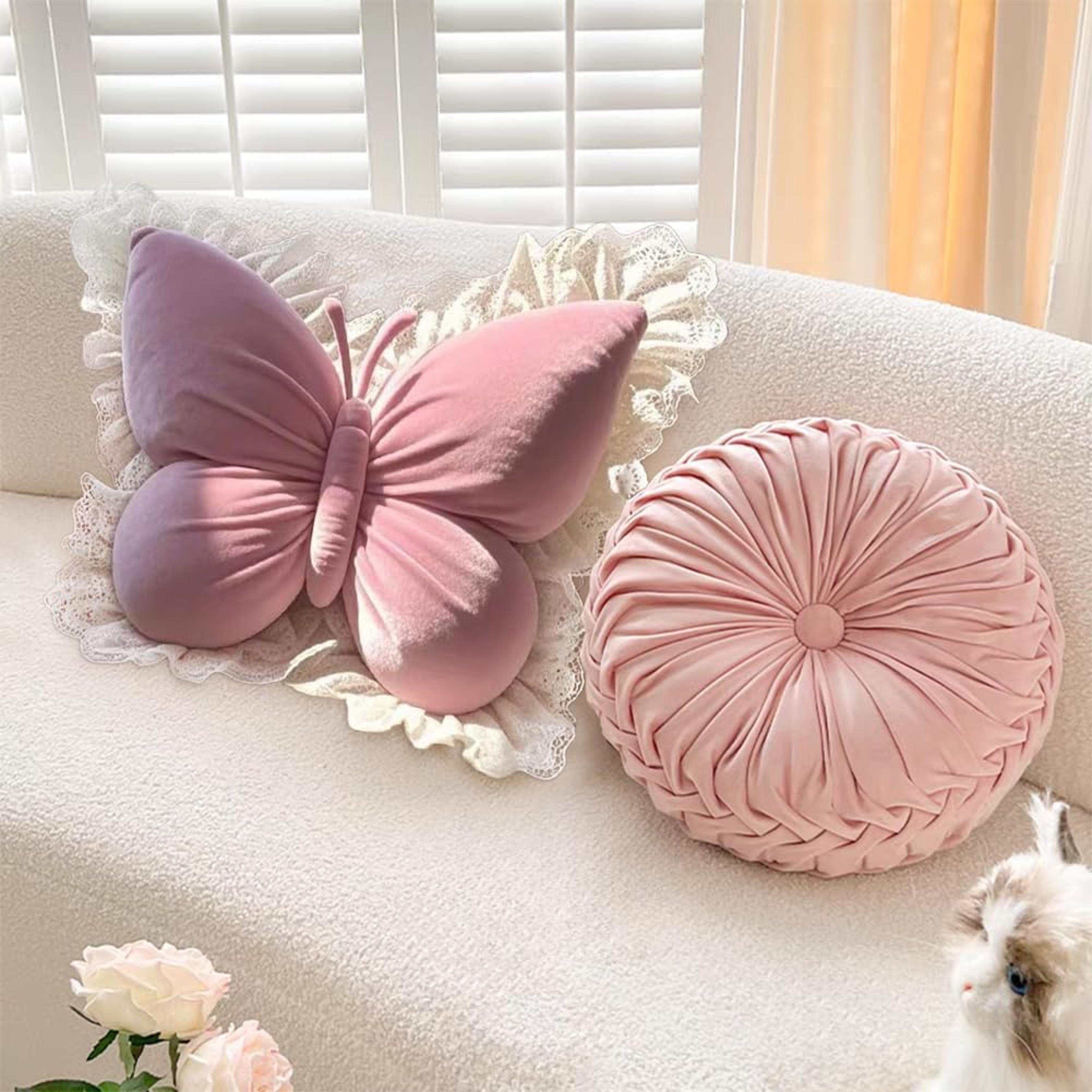 bow princess pillow sofa cushion living room bedroom office car garden decor