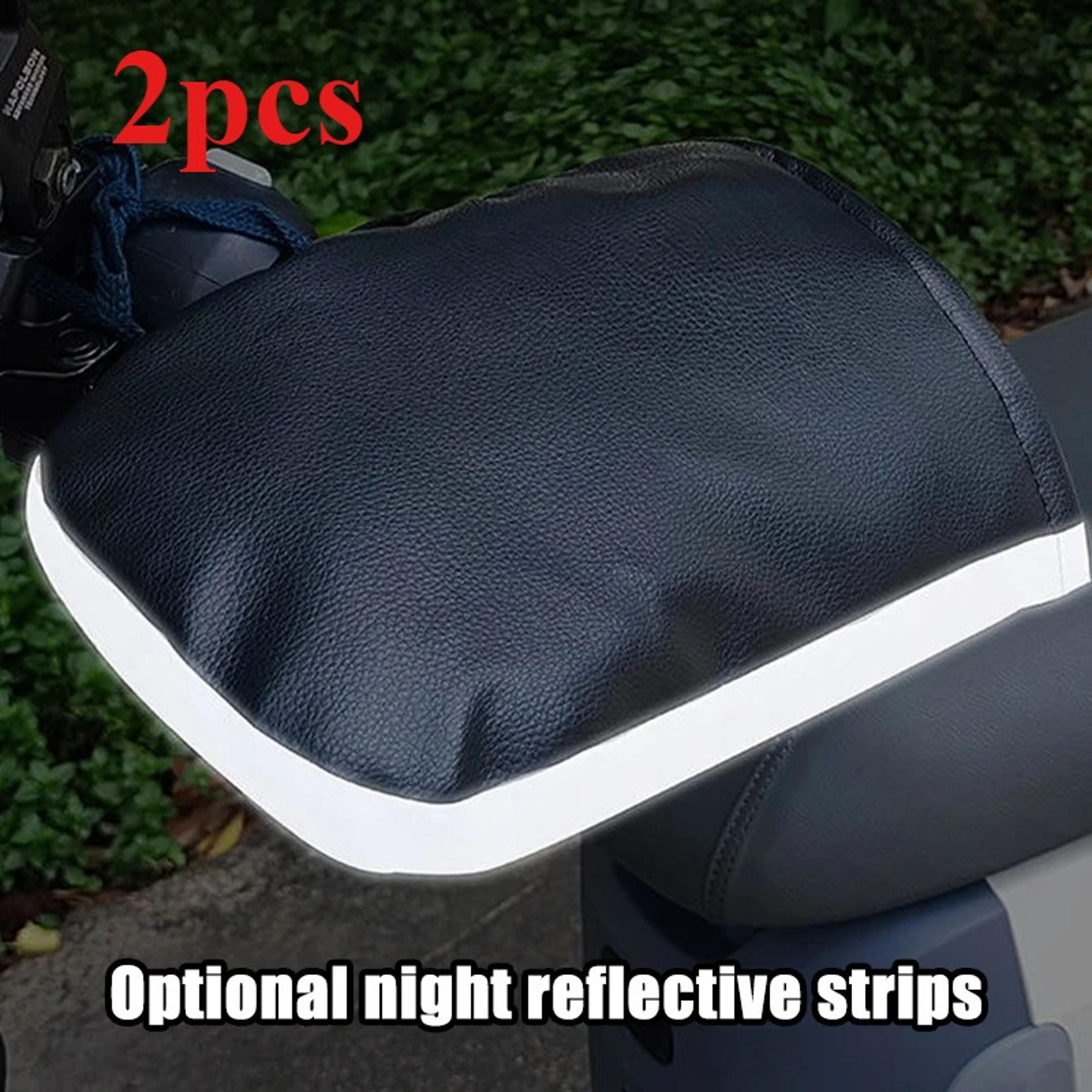 waterproof winter handlebar gloves, motorcycle bike hand muffs for cold weather warmers