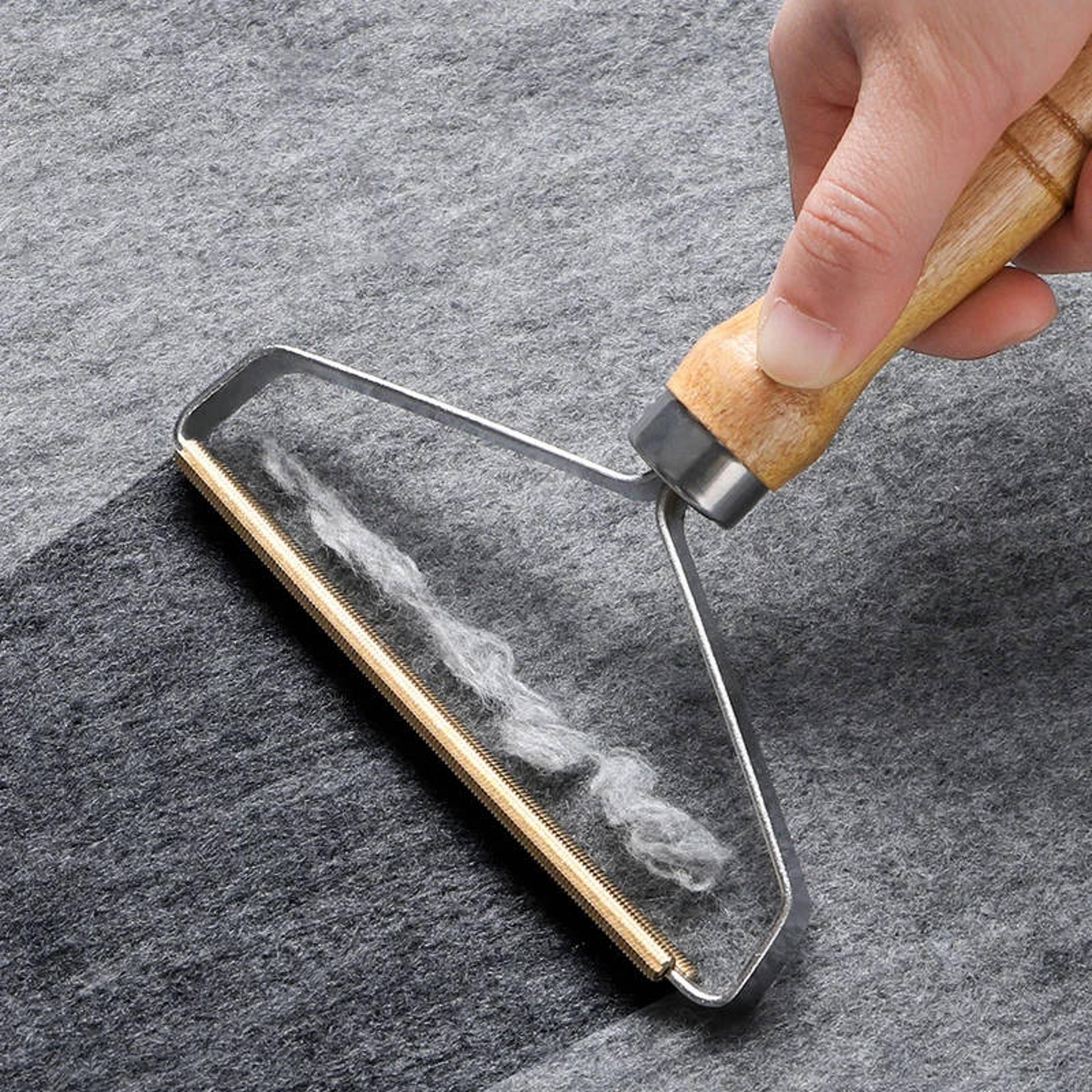 manual lint roller portable pet hair remover brush sofa clothes cleaning lint shaver fabric fuzz remover tool