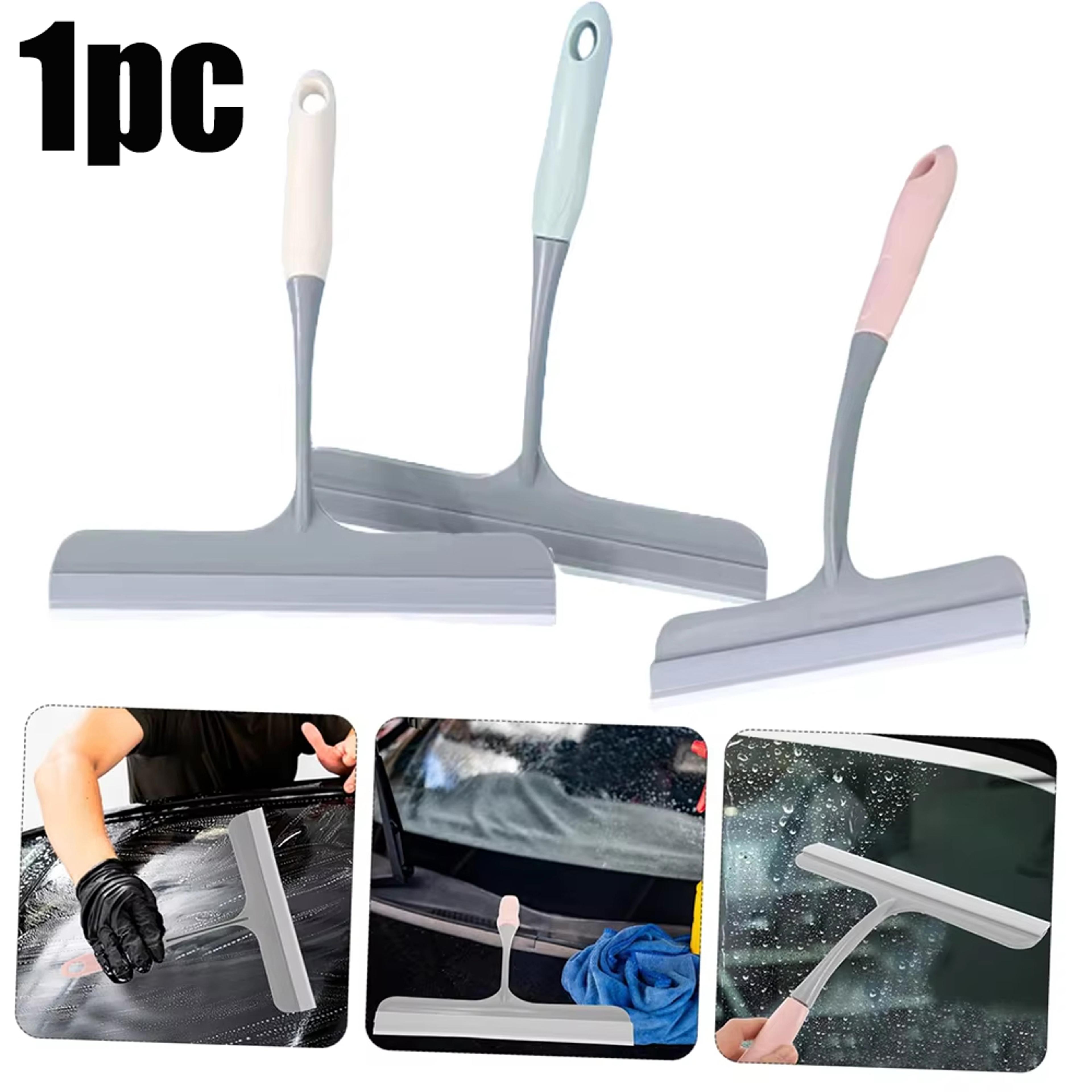 durable silicone scraper wiper multi-surface tool for cleaning glass, countertops and shower doors