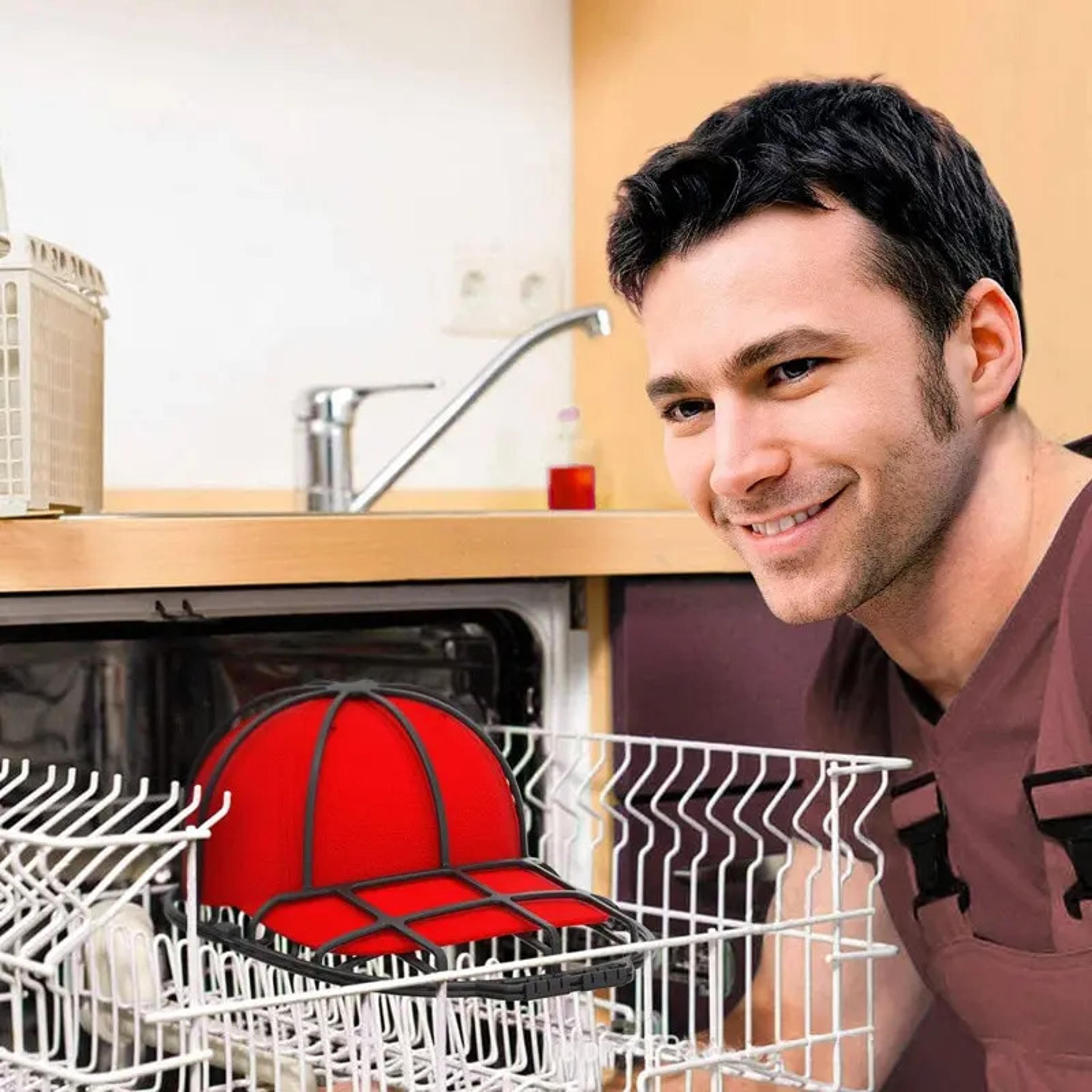 portable and detachable hat drying rack, dismantling and folding hat washing tool, washing frame cage rack