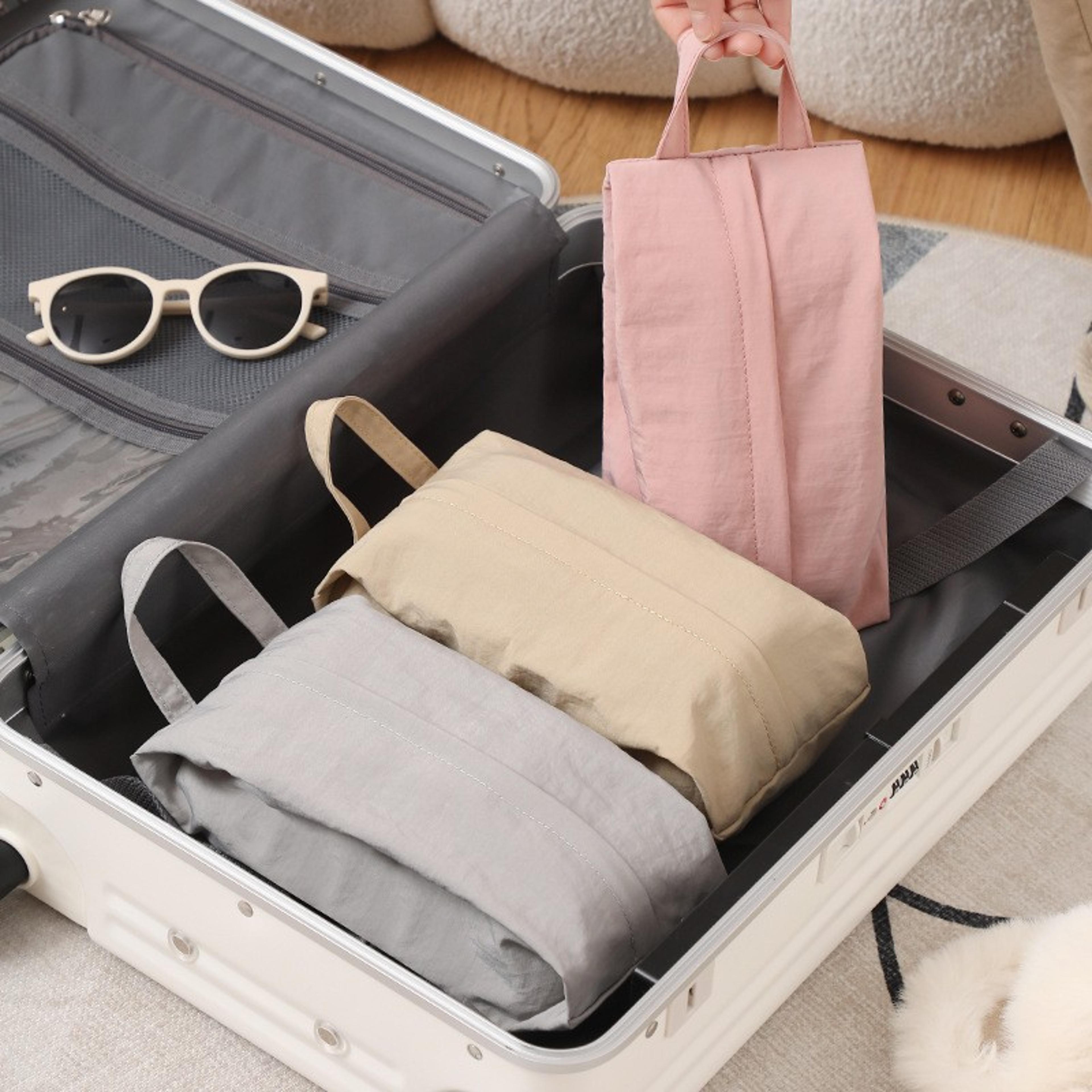 multi-functional travel underwear organizer socks and underwear storage bag luggage and backpack clothes organizer pouch