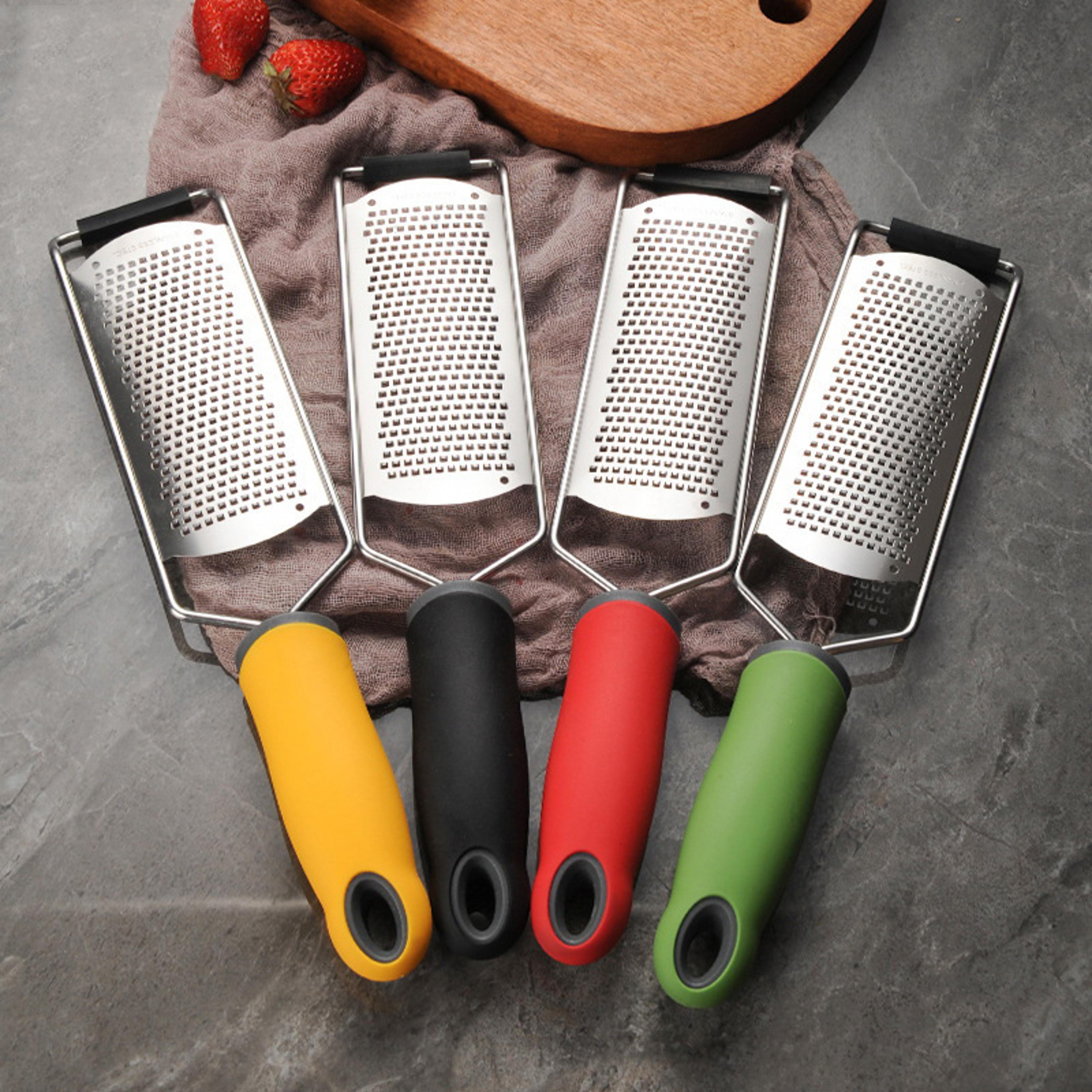 stainless steel mill cheese grater manual slicer lemon zester ginger garlic kitchen tool
