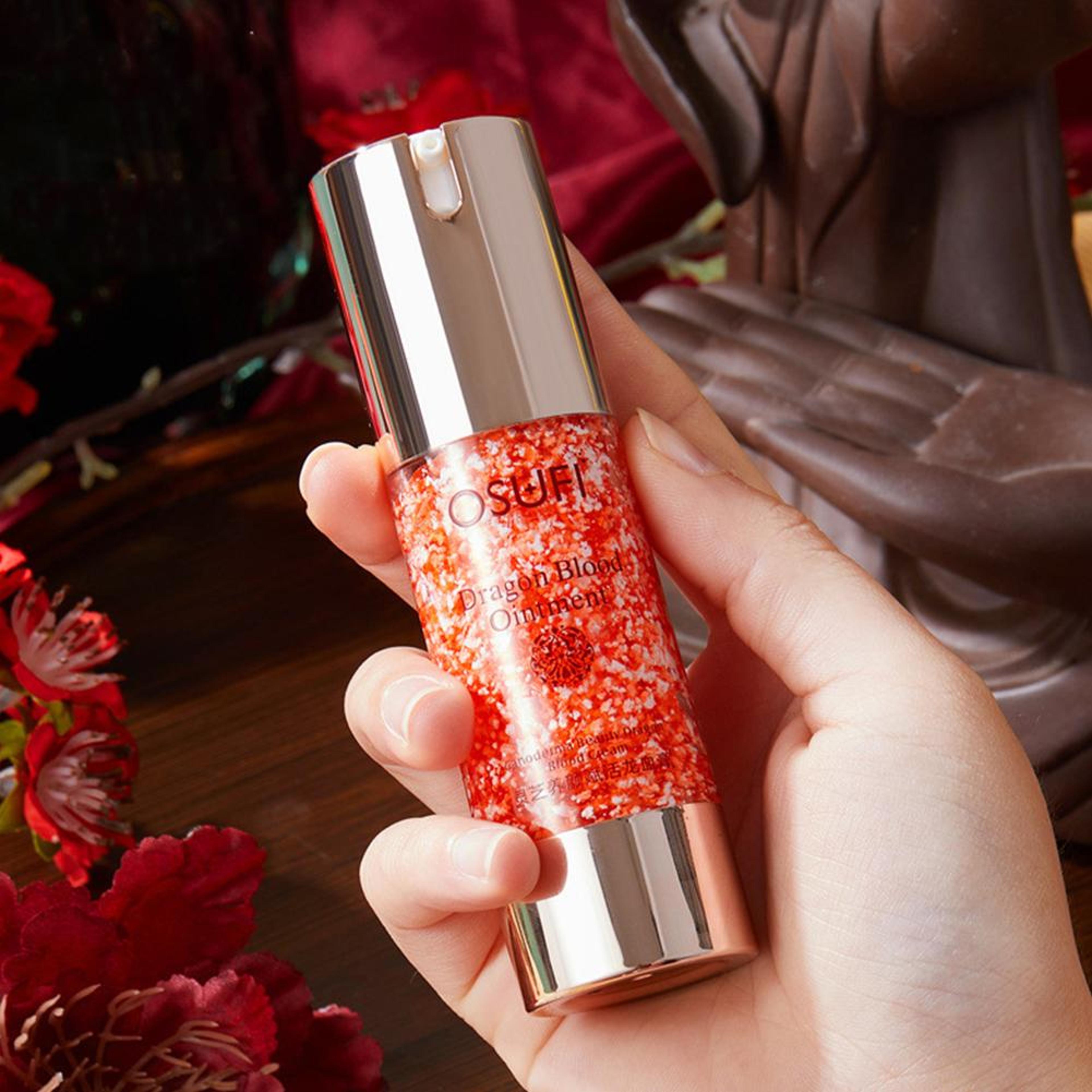 nourishing moisturizing face cream with dragon blood for skincare and blood-activating benefits