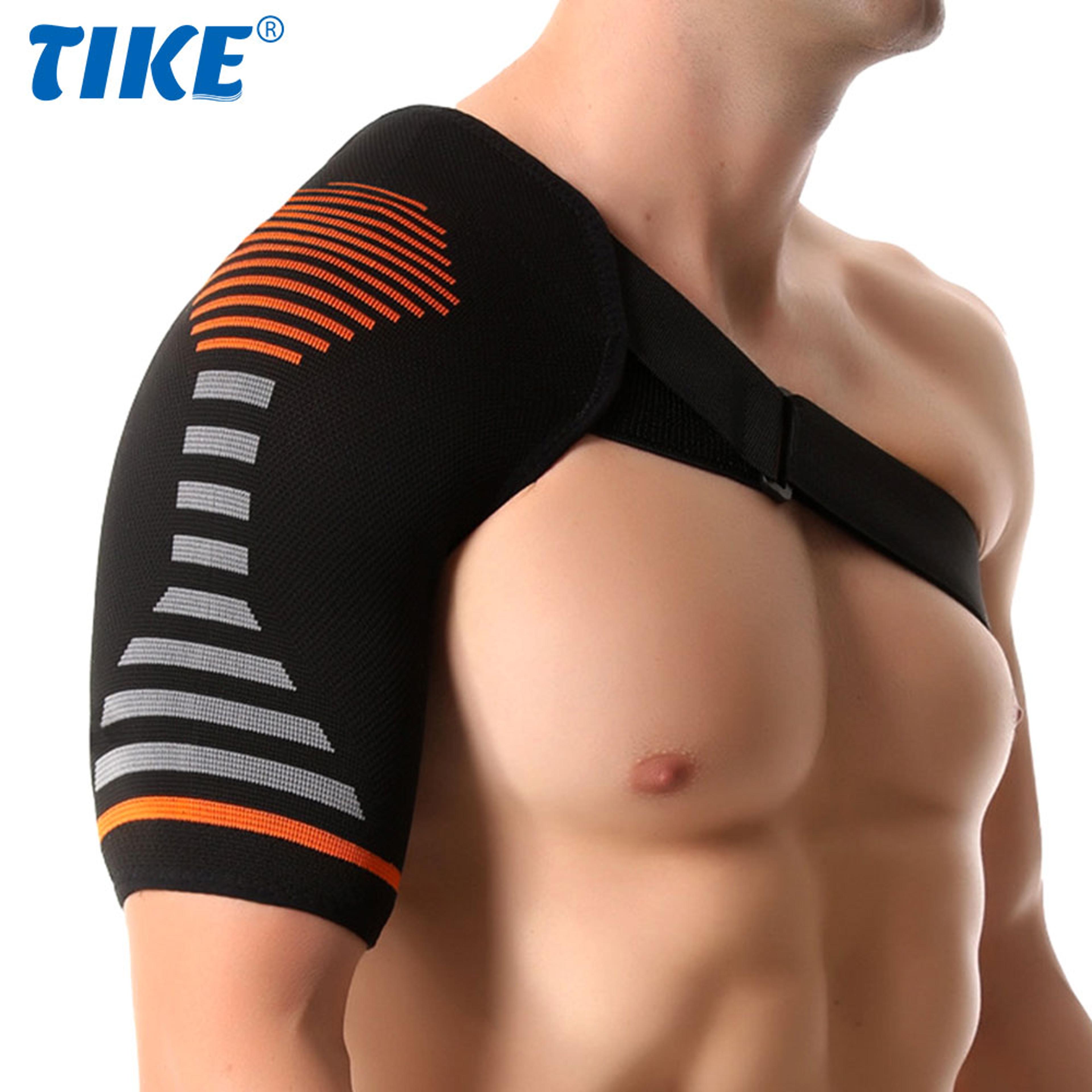 support and compression sleeve ac joint brace, arm immobilizer wrap with stability strap