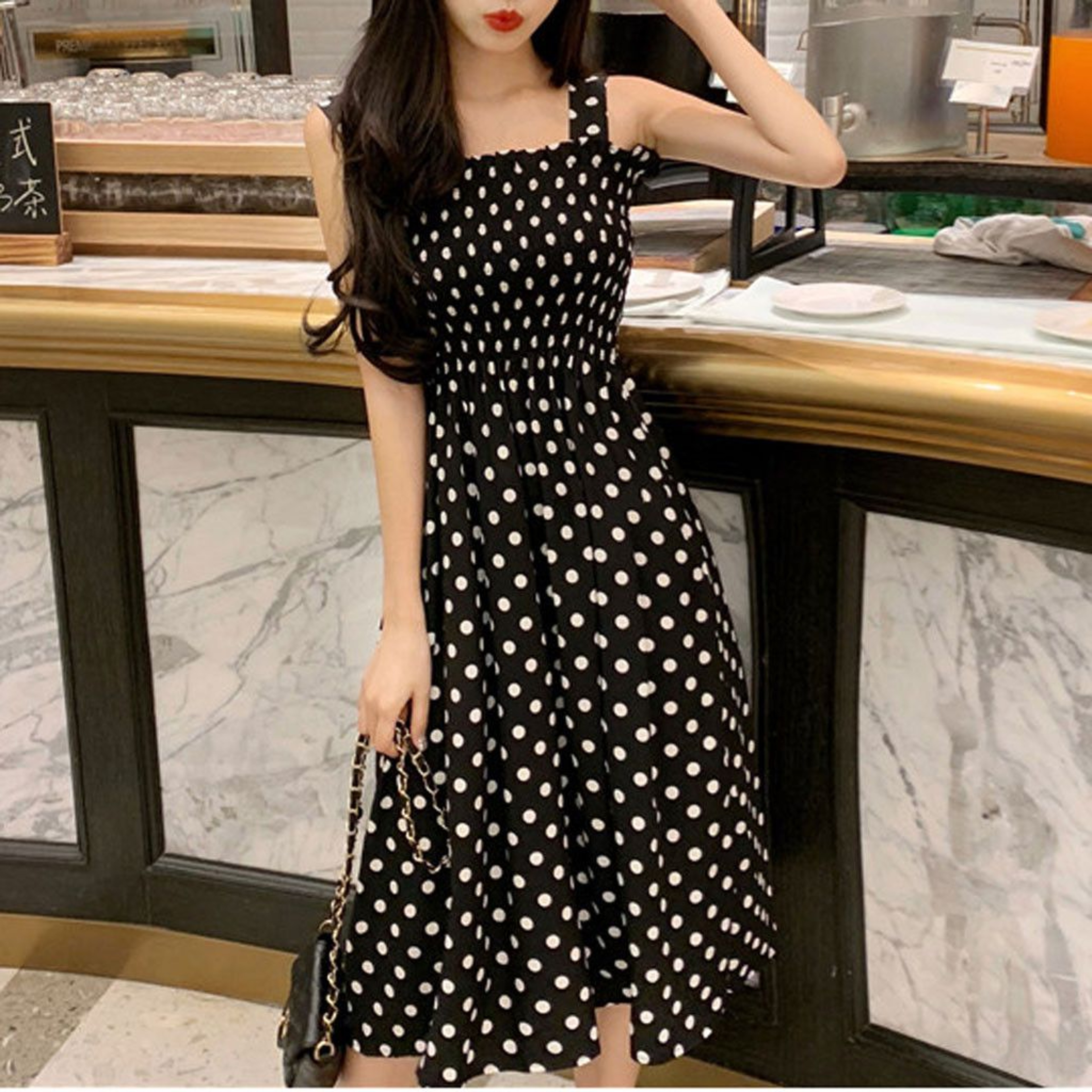 ladies loose summer dresses Blue Linen Long Dress, Women Loose Fit Dresses, Summer Dress With Pockets