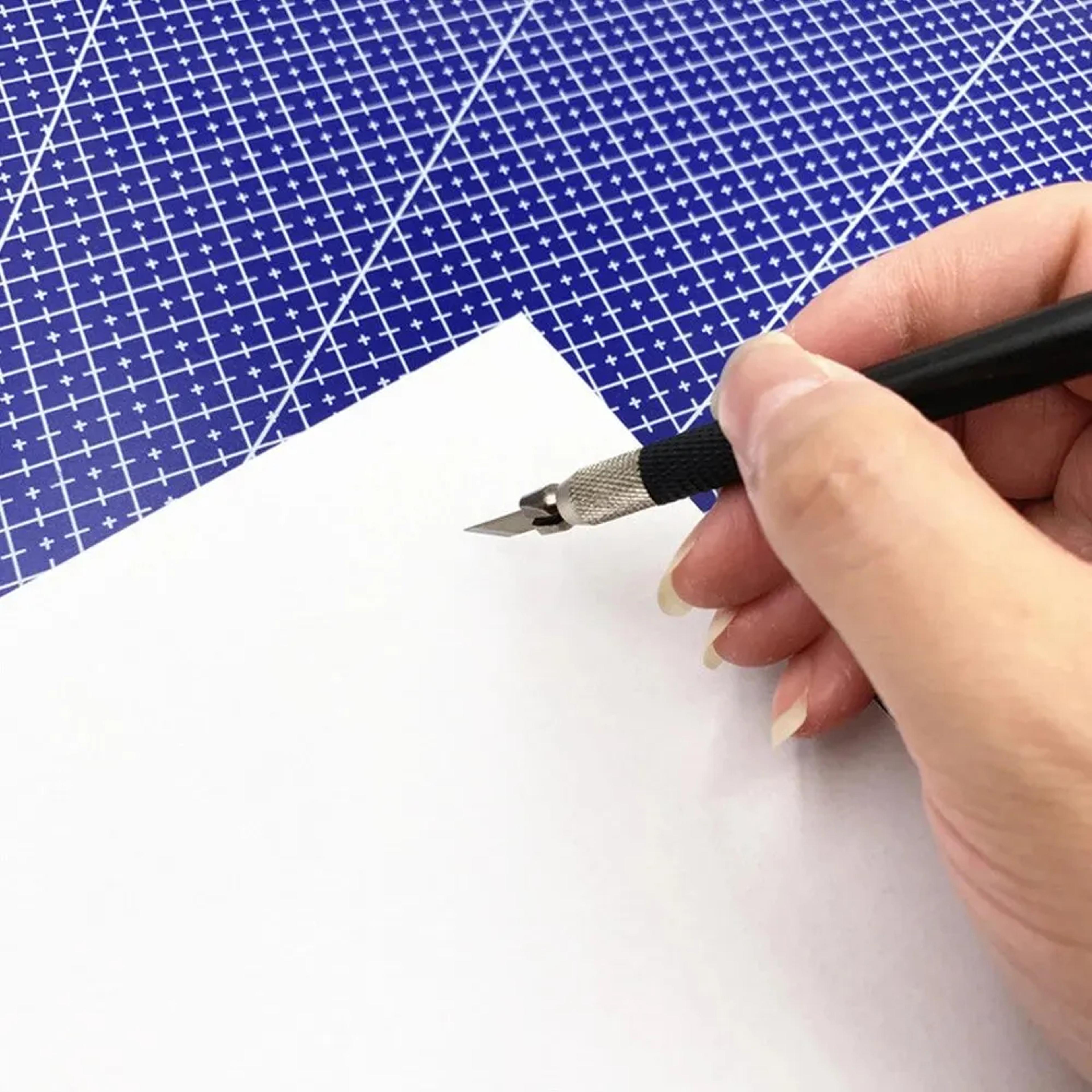 pp cutting mat workbench, self-healing rotary cutting mat for sewing, diy, quilting & leather engraving