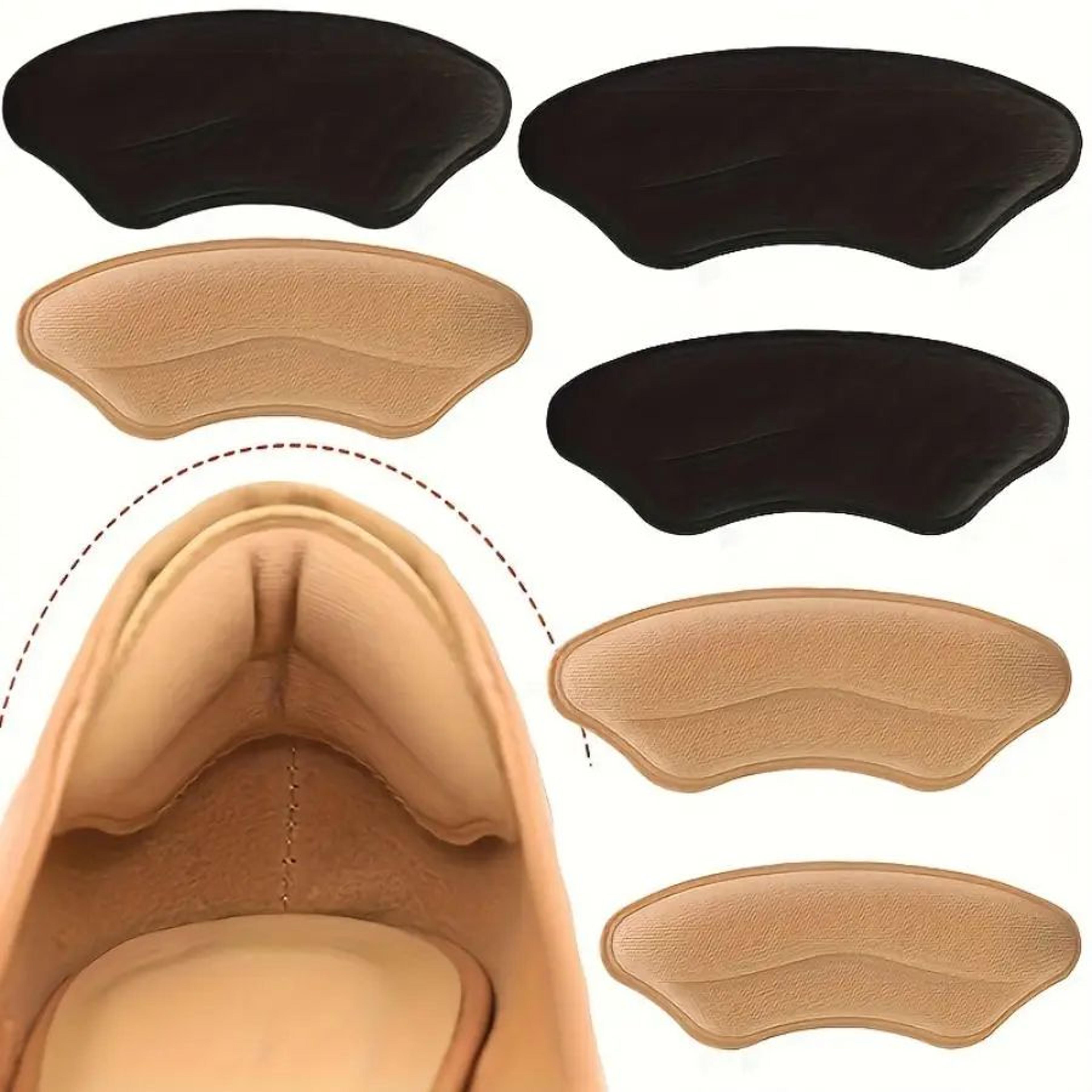 8-pack heel pads for too big shoes self-adhesive heel protectors & inserts to prevent heel slippage, improve shoe fit