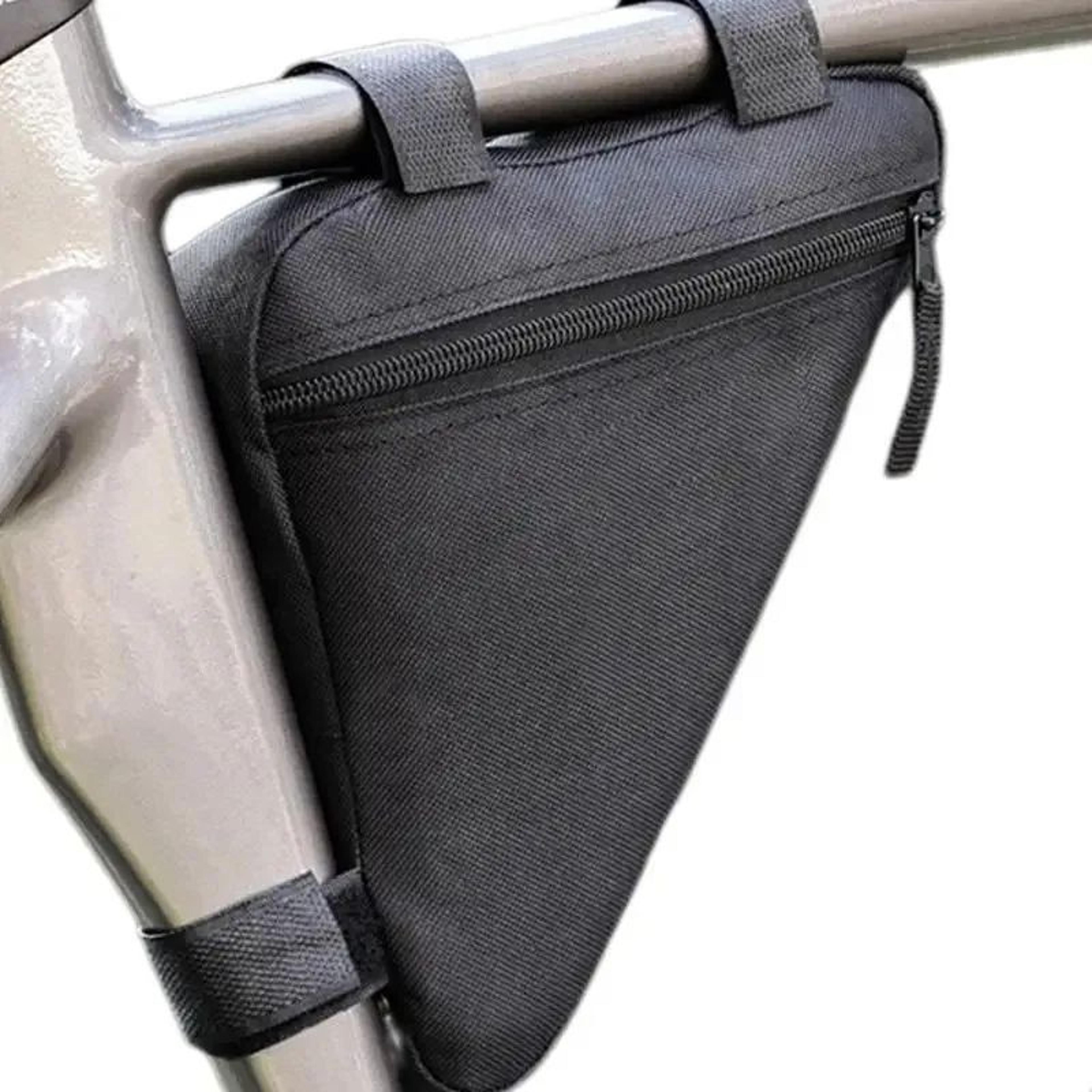 waterproof bicycle triangle bag – front frame handlebar storage for cycling tools & accessories