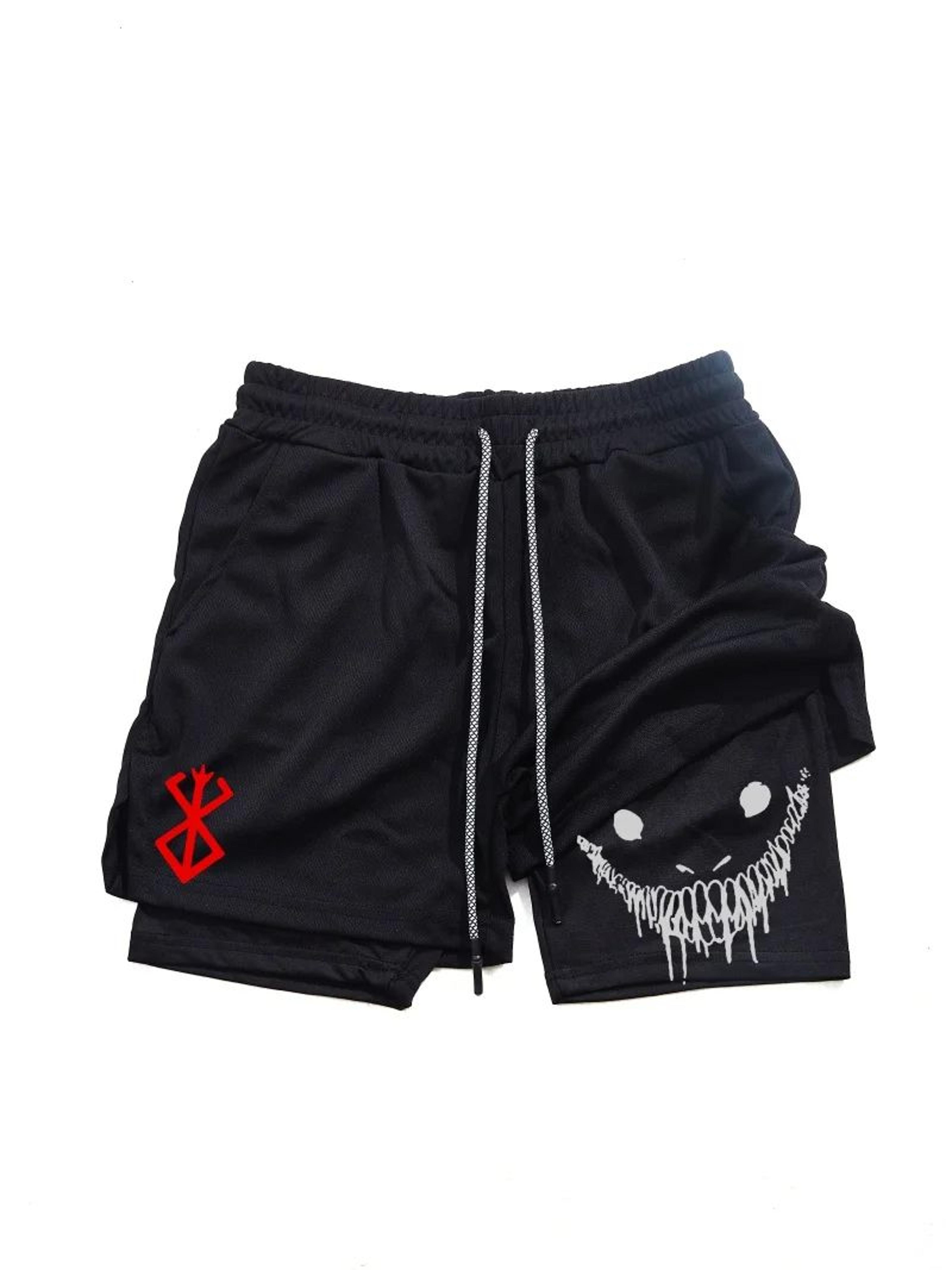 berserk men's 2-in-1 sports shorts – quick dry, double layered gym & running shorts