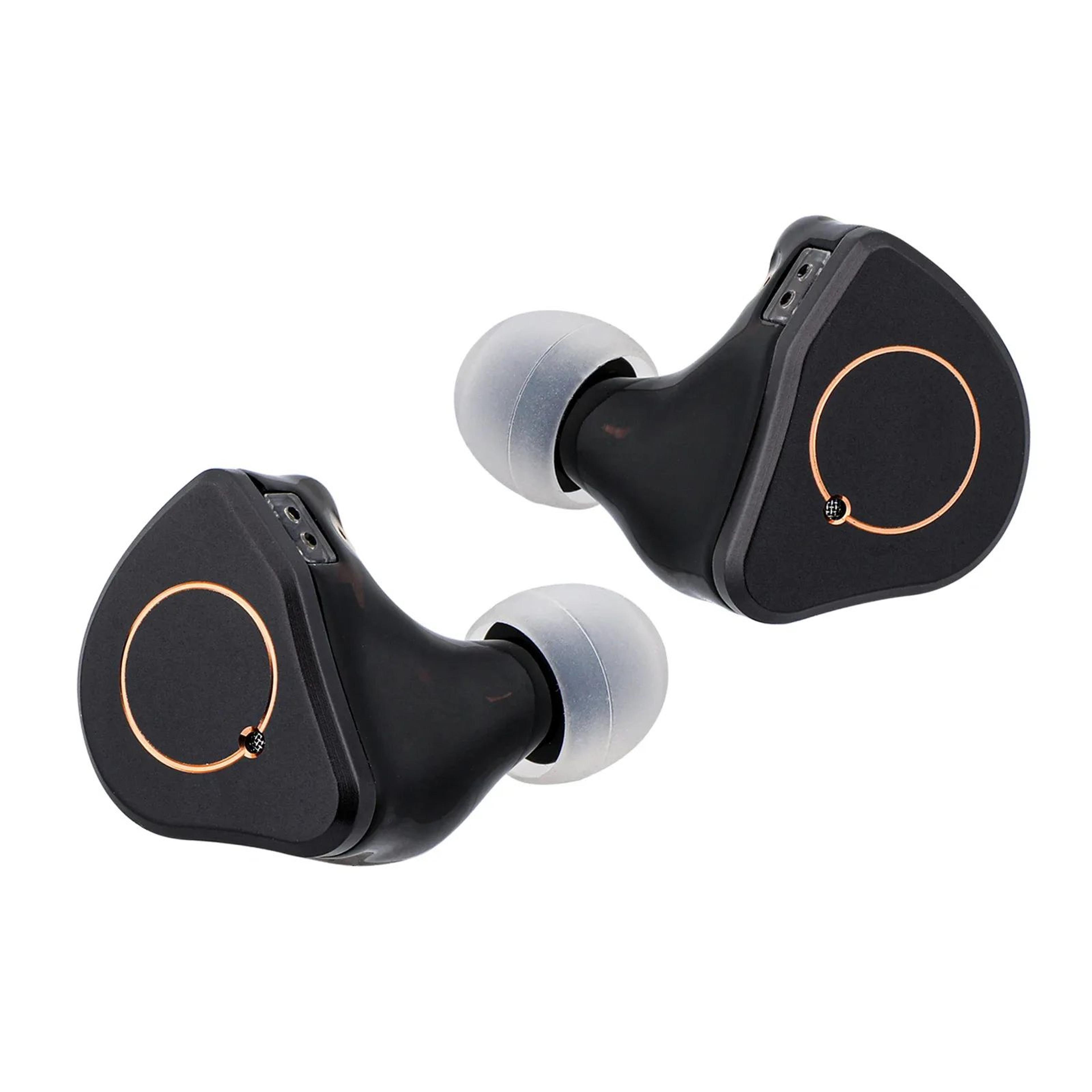 supermix hybrid drivers hifi earphone wired audiophile iems with silver-plated ofc cable for studio & music listening