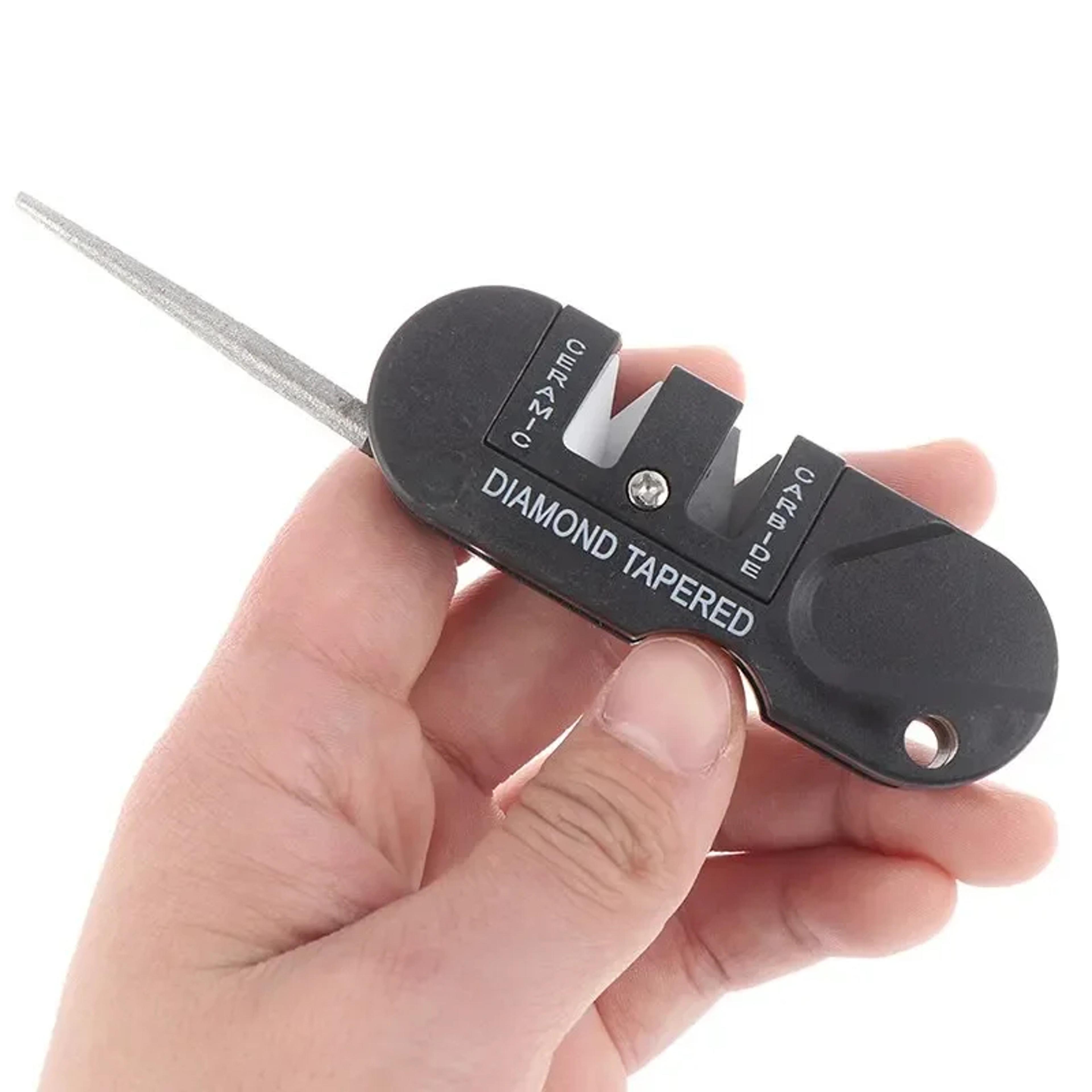 portable knife sharpener for camping, survival & everyday carry