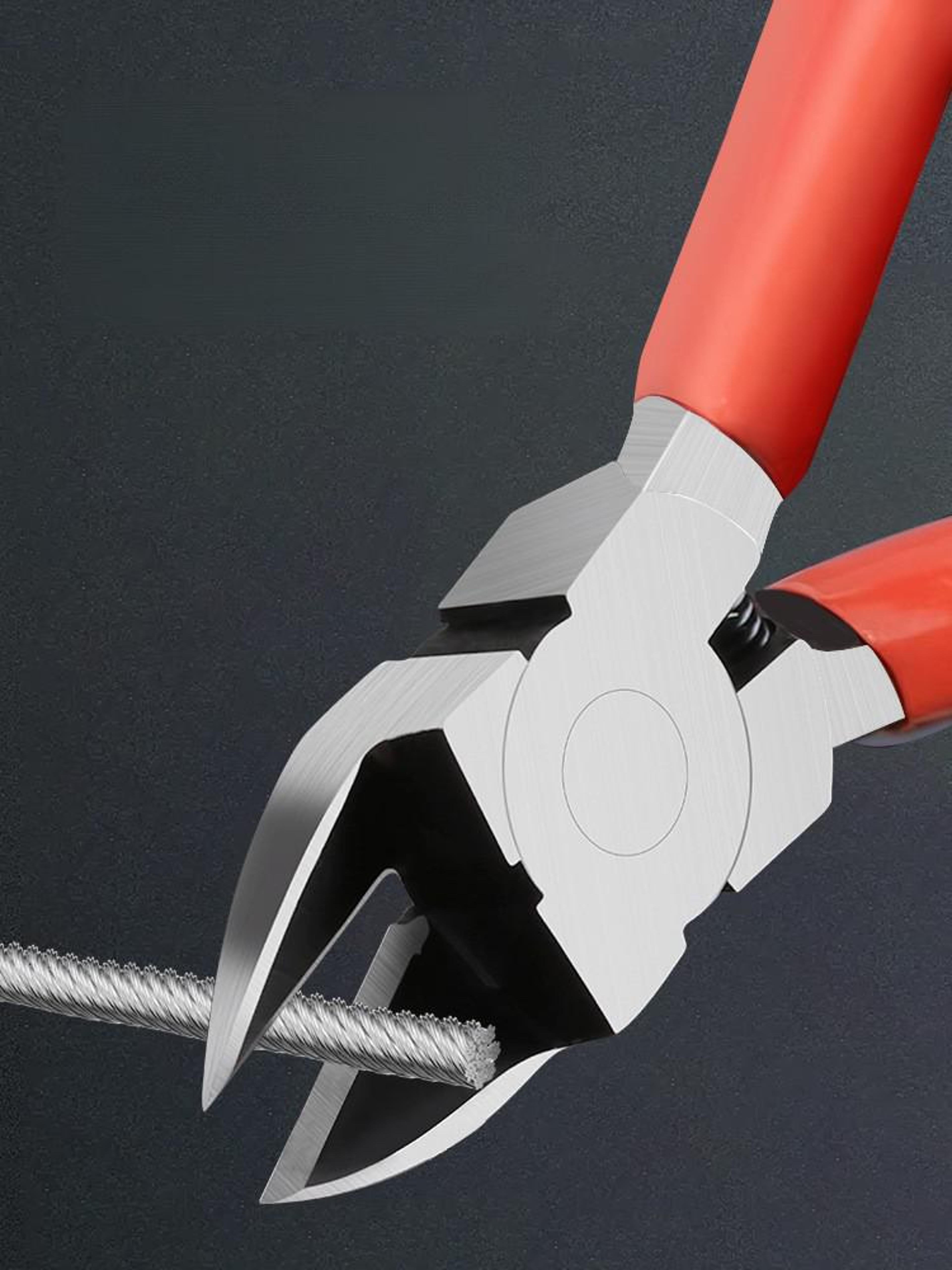 precision flush cutter pliers for electronics, wire cutting & diy repairs