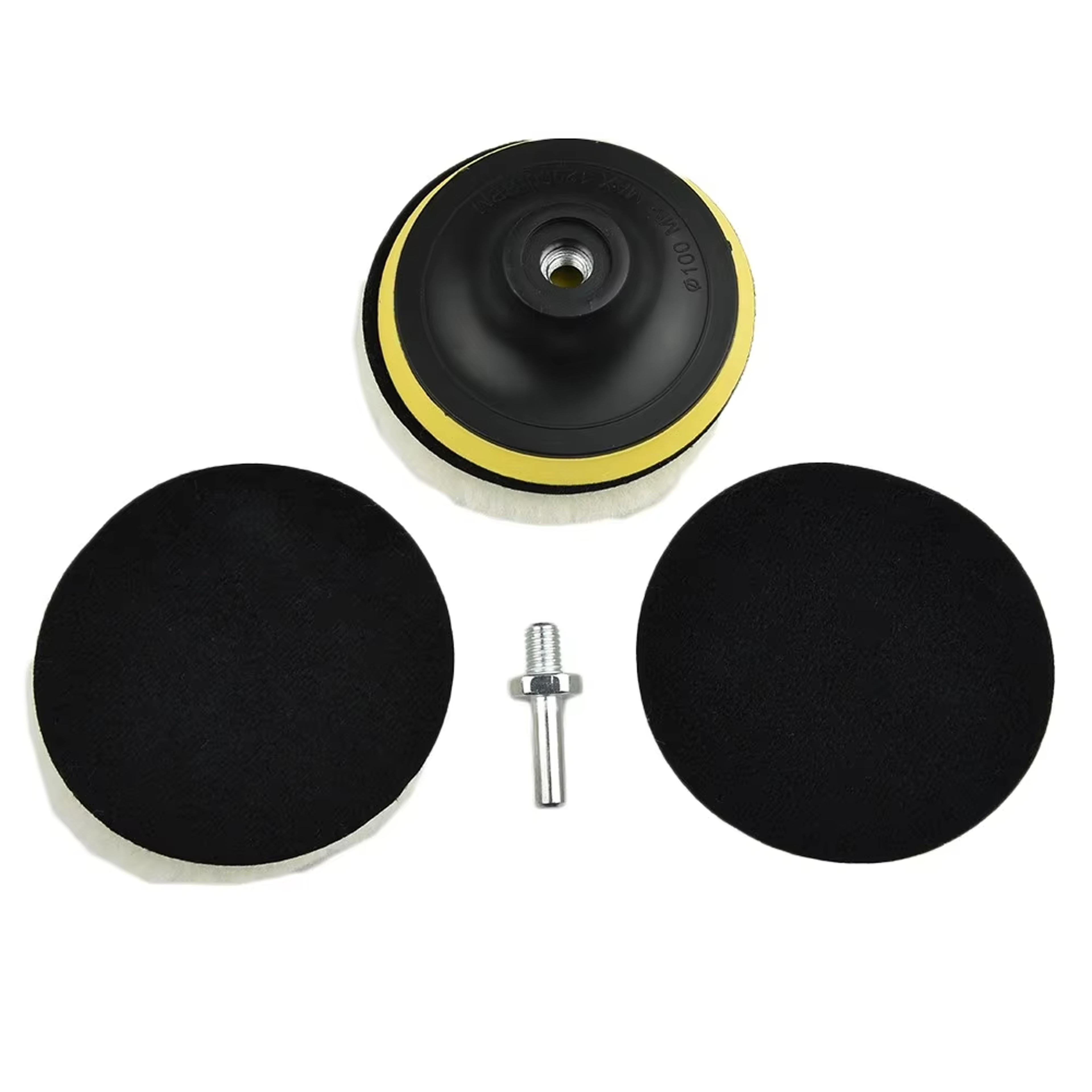 drill polishing pad kit for buffing, sanding & surface restoration