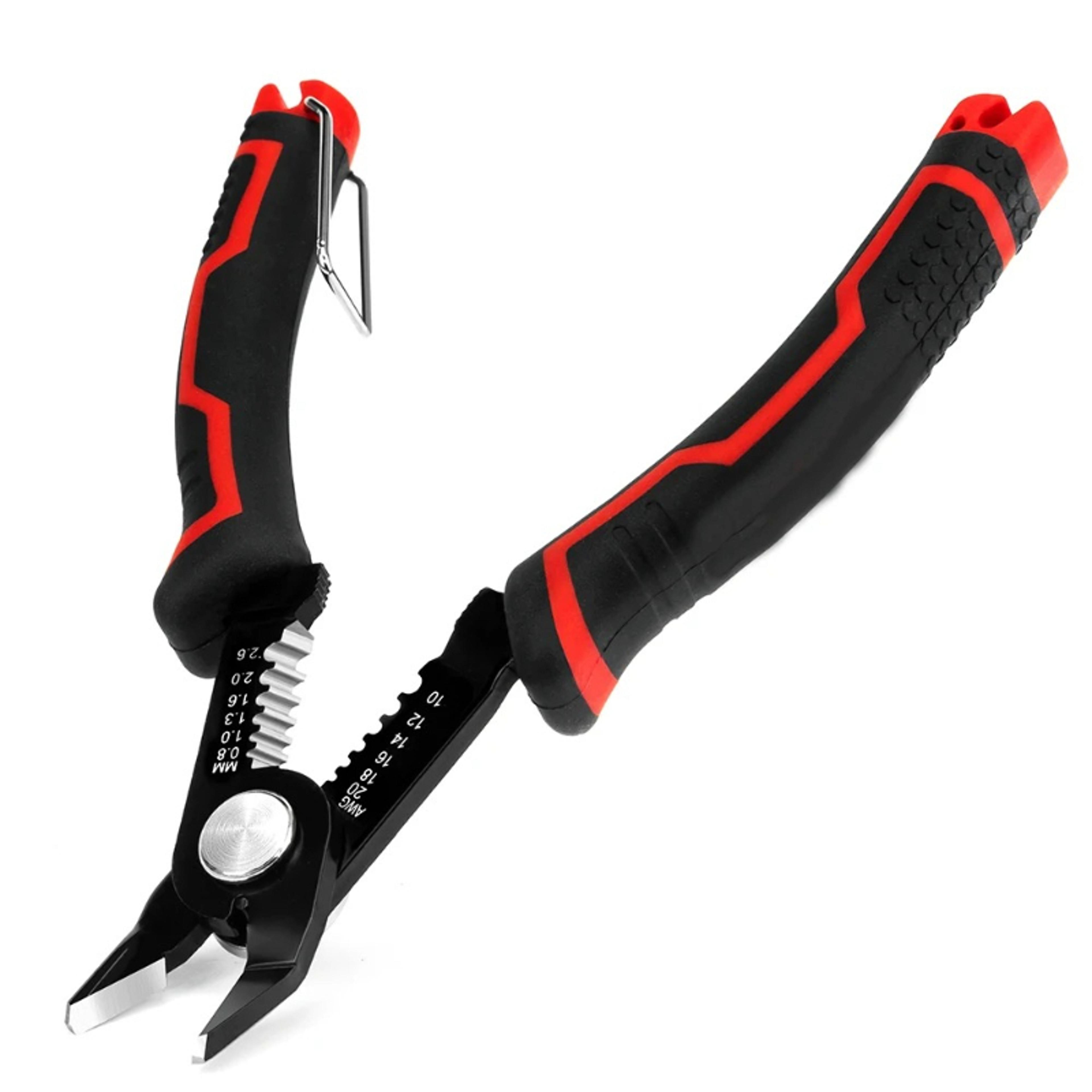 wire stripper & crimping pliers for electricians