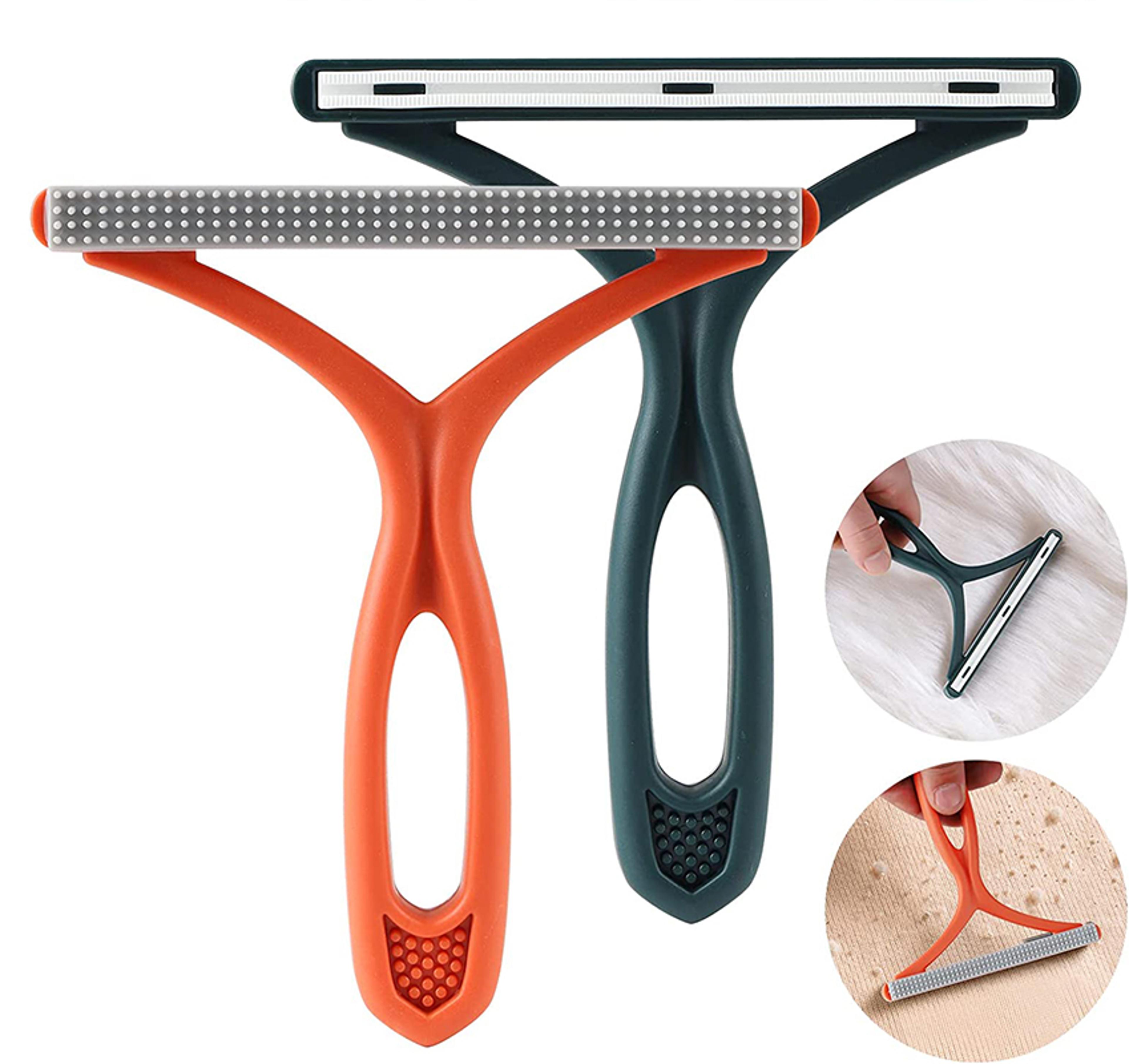 portable lint remover & pet hair shaver double sided fabric sweater cleaner tool