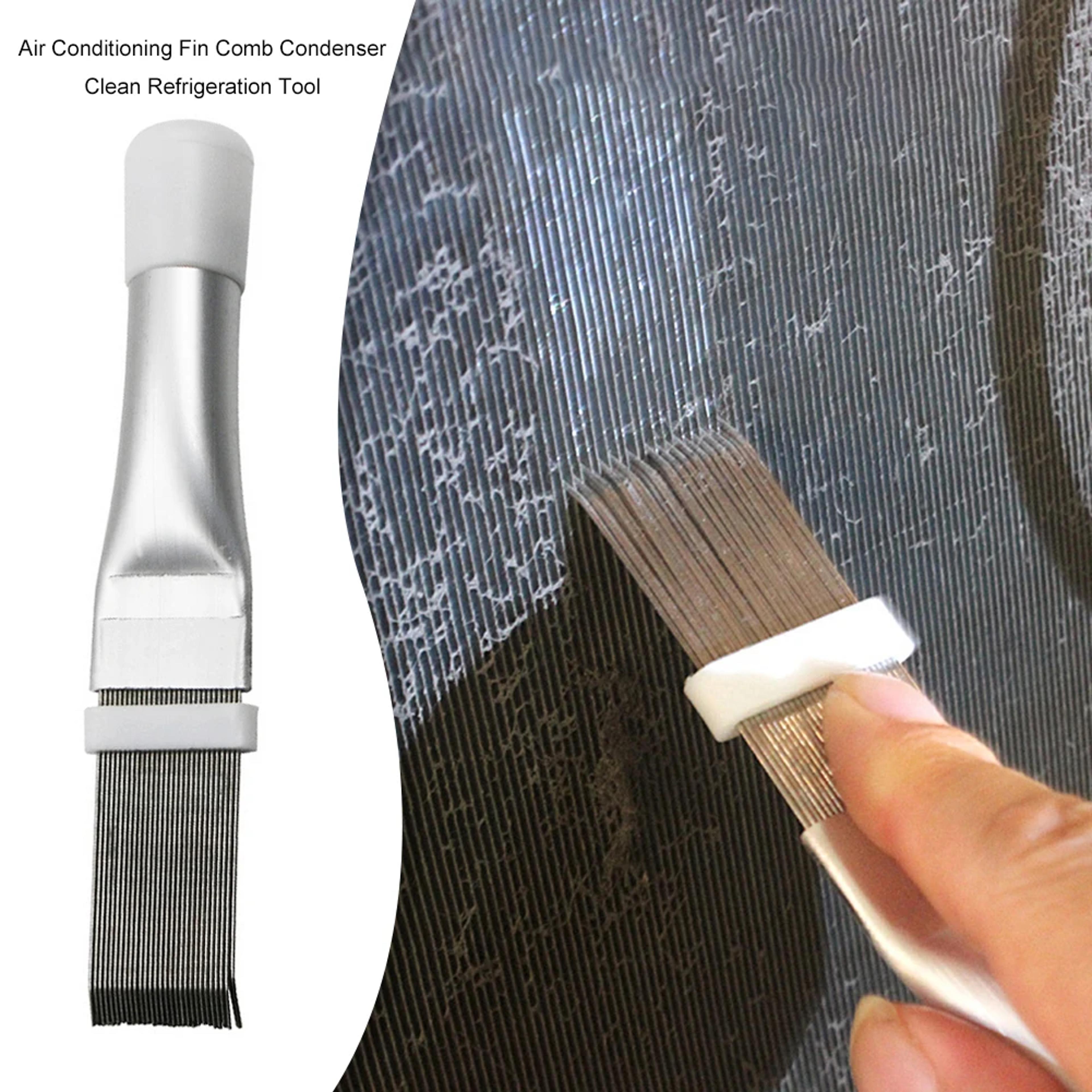 portable air conditioning fin comb cooling straightening cleaning tool radiator condenser cleaning brush repair tool