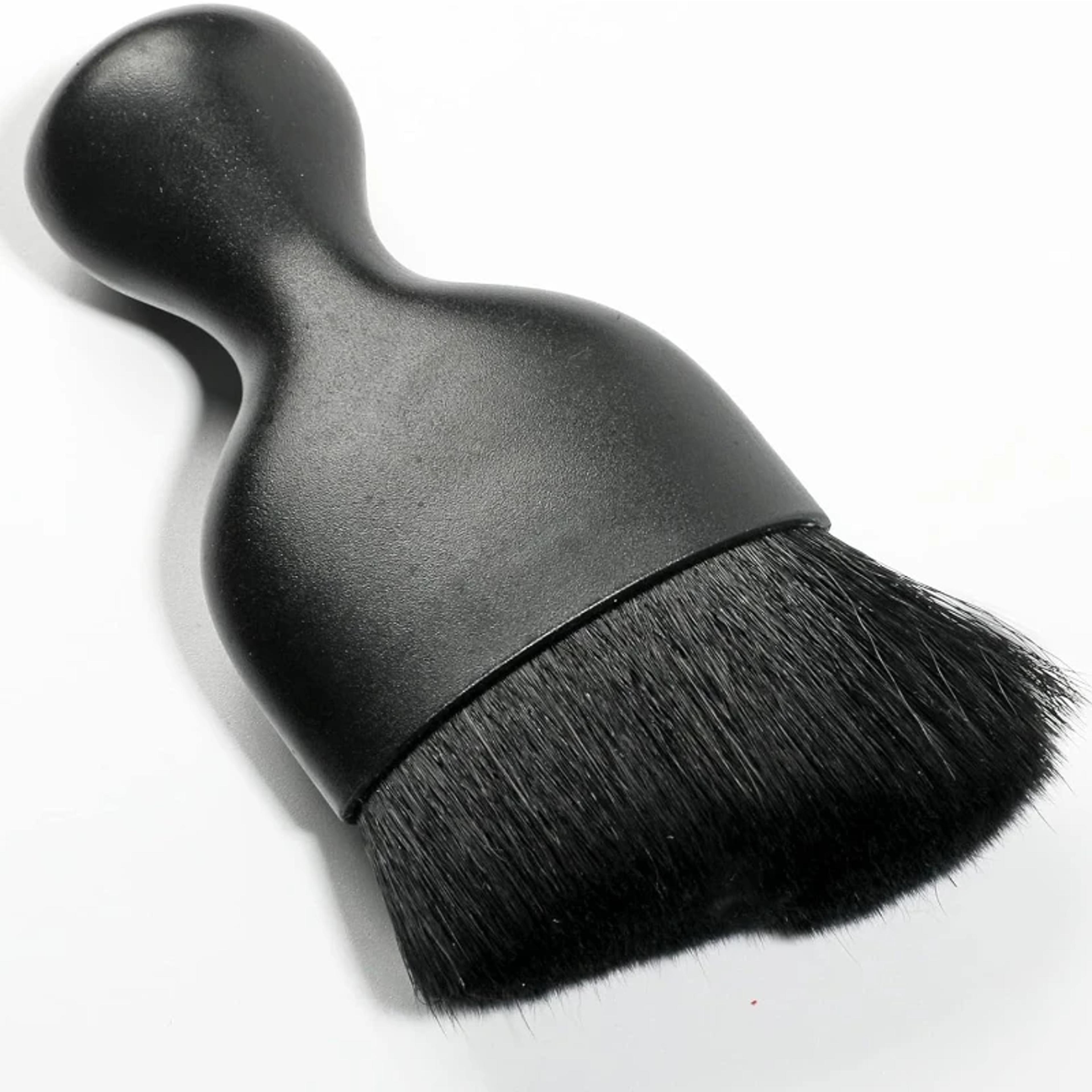 premium interior cleaning set soft bristle car detailing brush pair for dashboards & vents