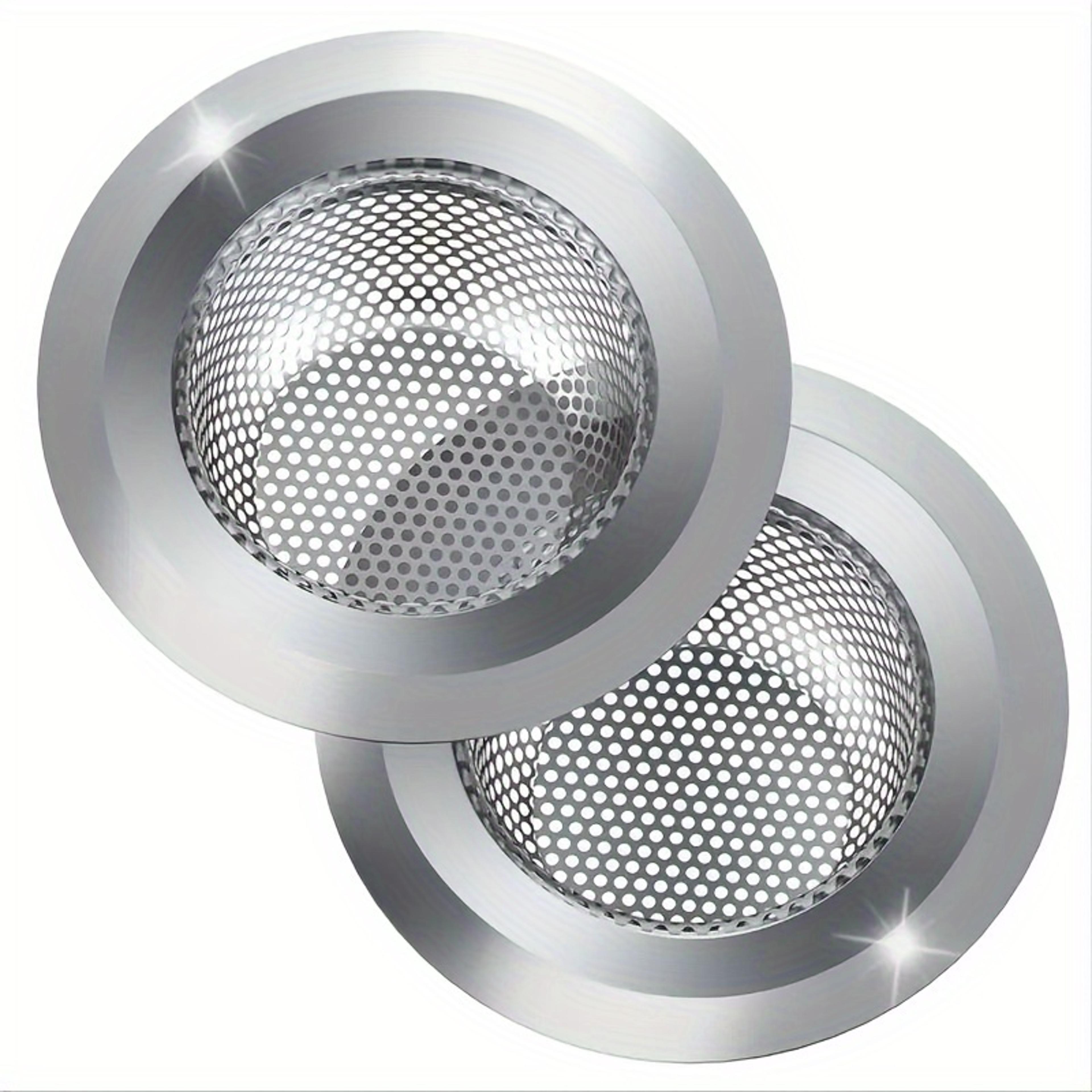 flowguard stainless steel kitchen sink strainer set wide rim food catchers