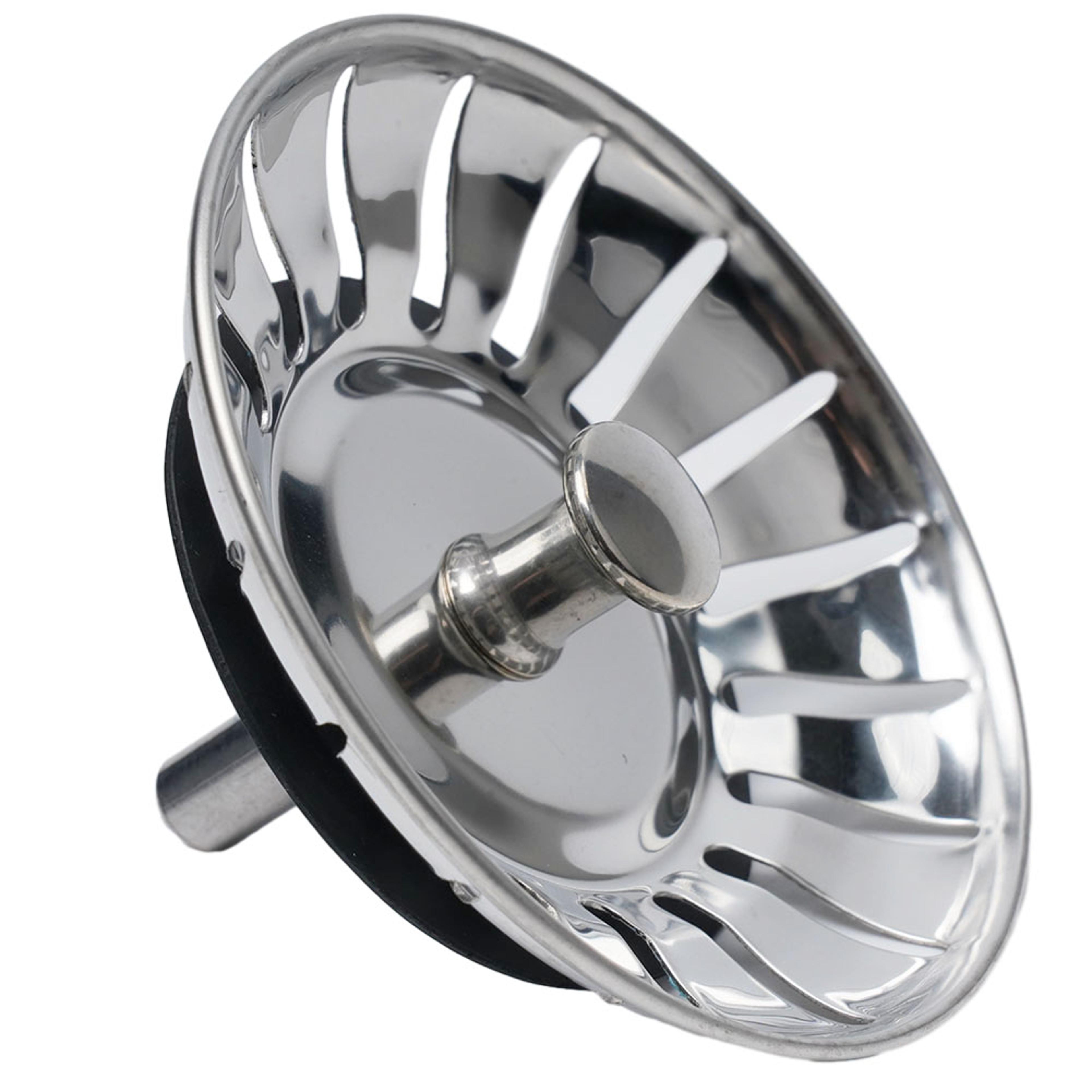 premium stainless steel kitchen sink strainer drain plug basket