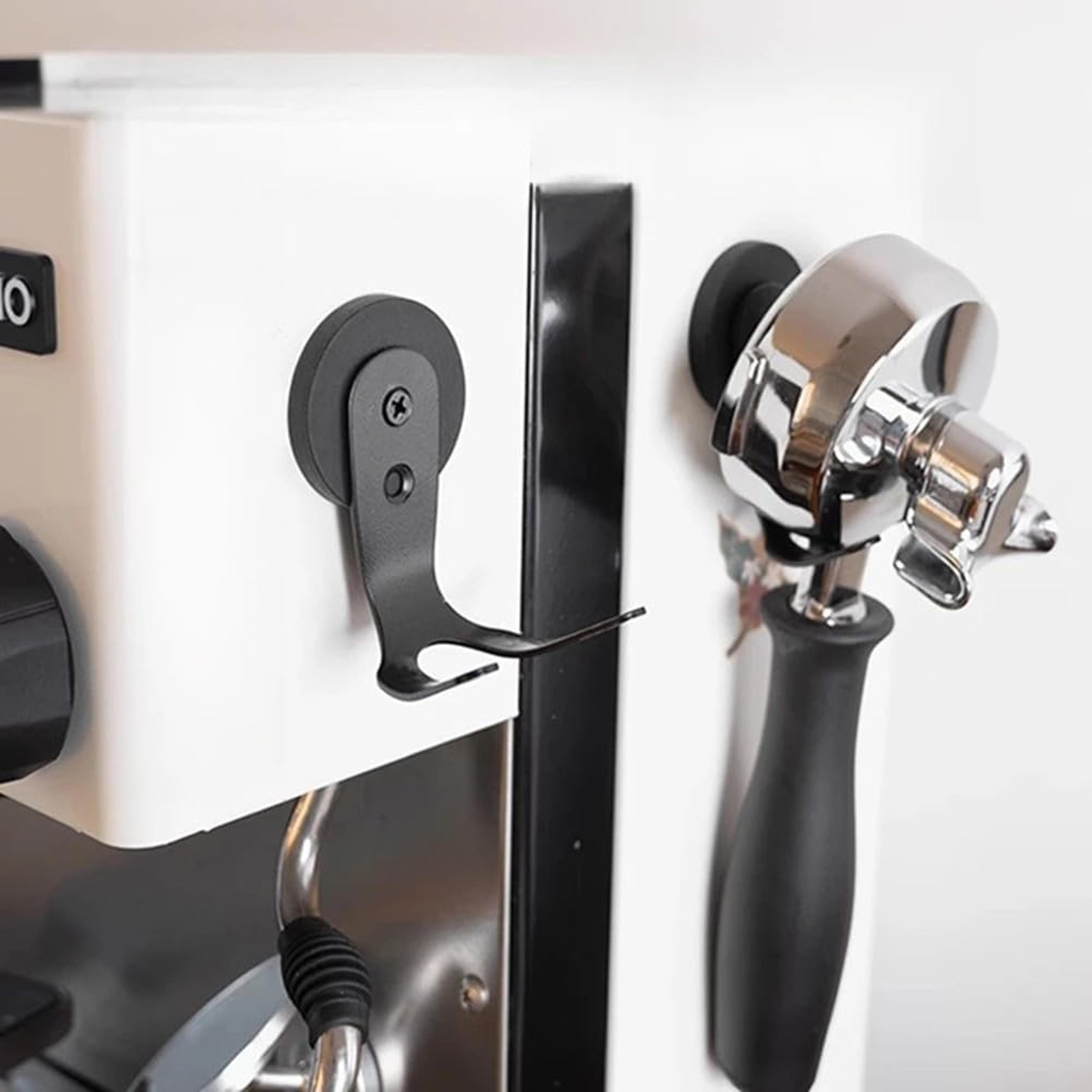 barista magnetic portafilter holder rack for breville & ninja espresso machines