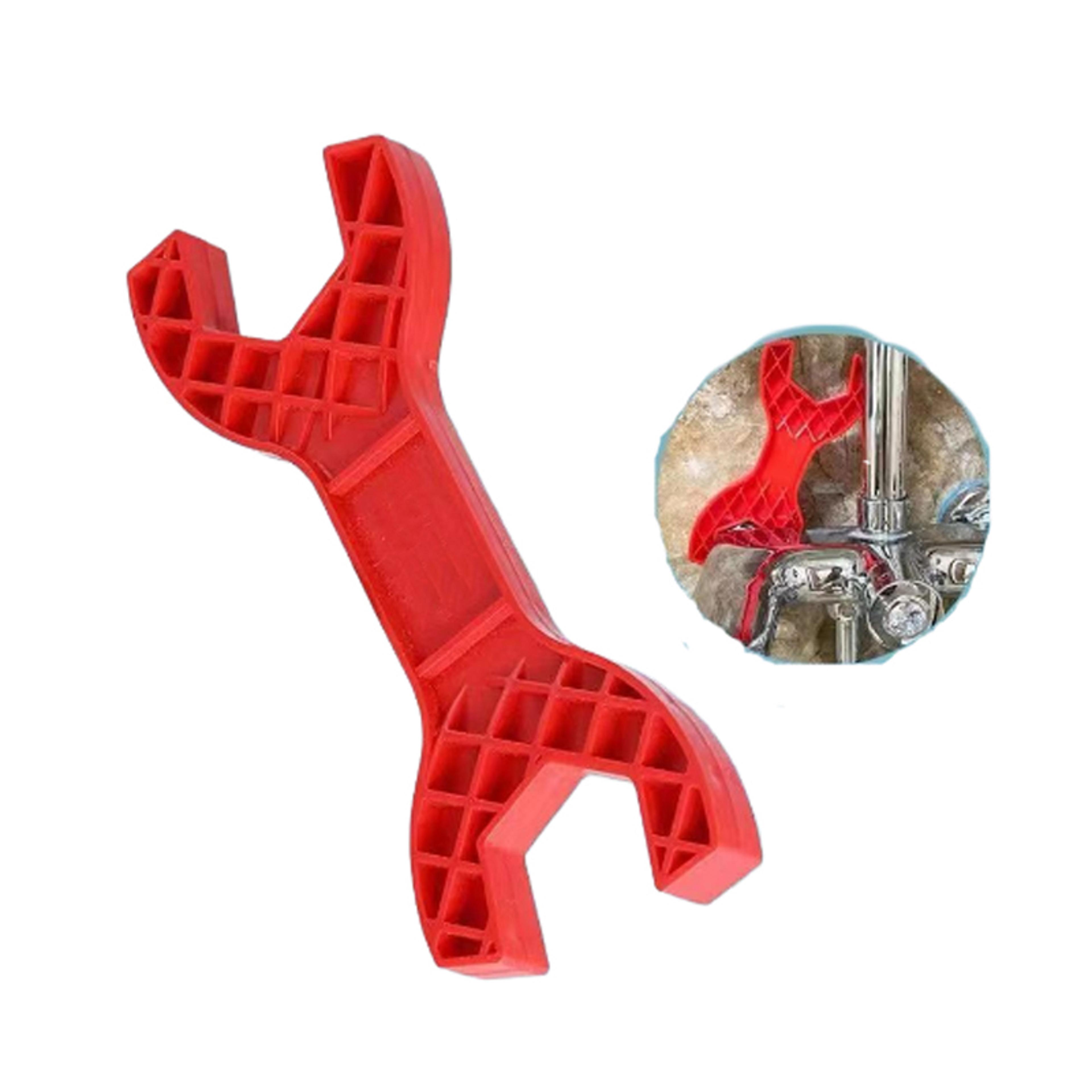 double head shower wrench faucet tool multi purpose plumbing wrench for kitchen & bathroom