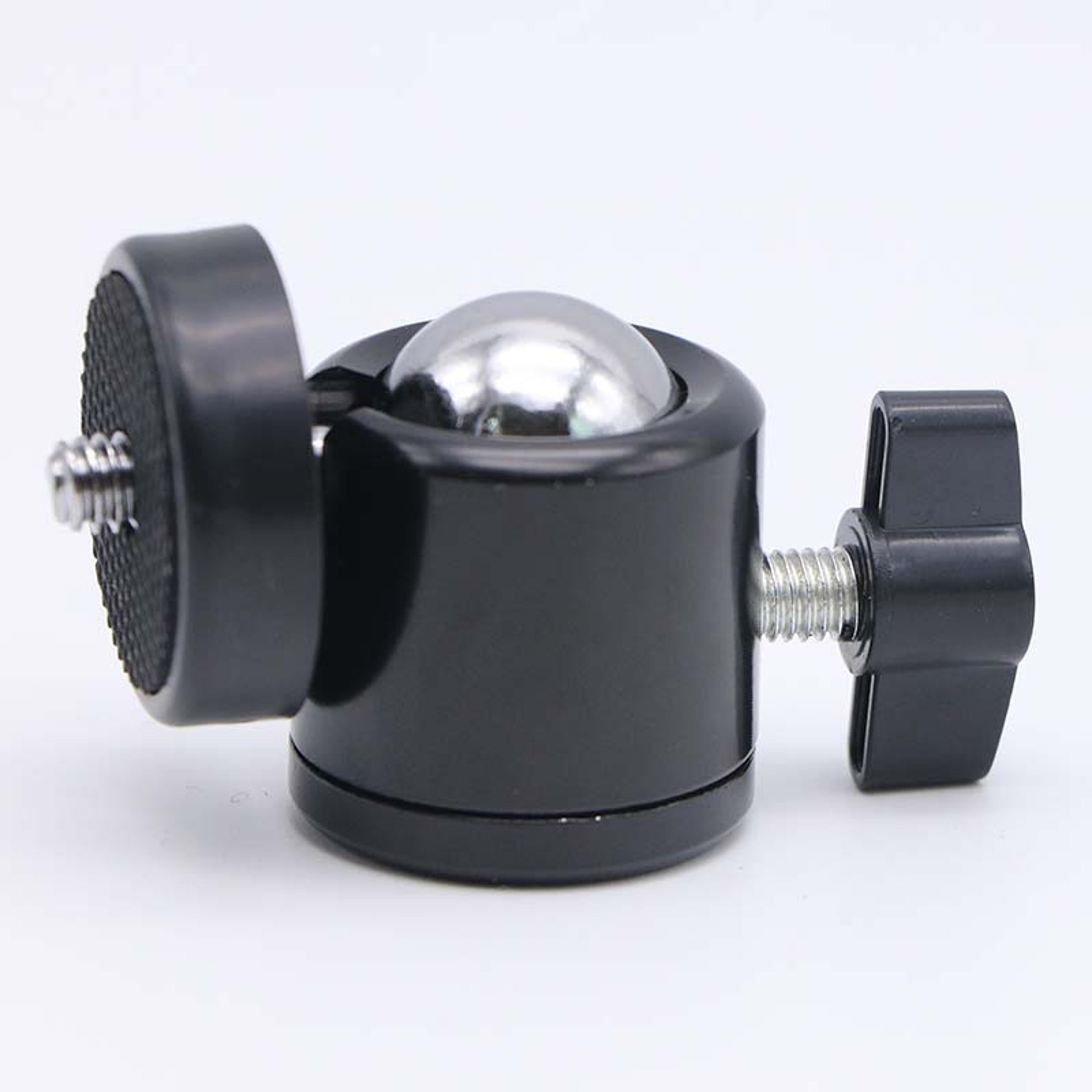 swivel mini ball head tripod mount adapter camera & gopro ball head