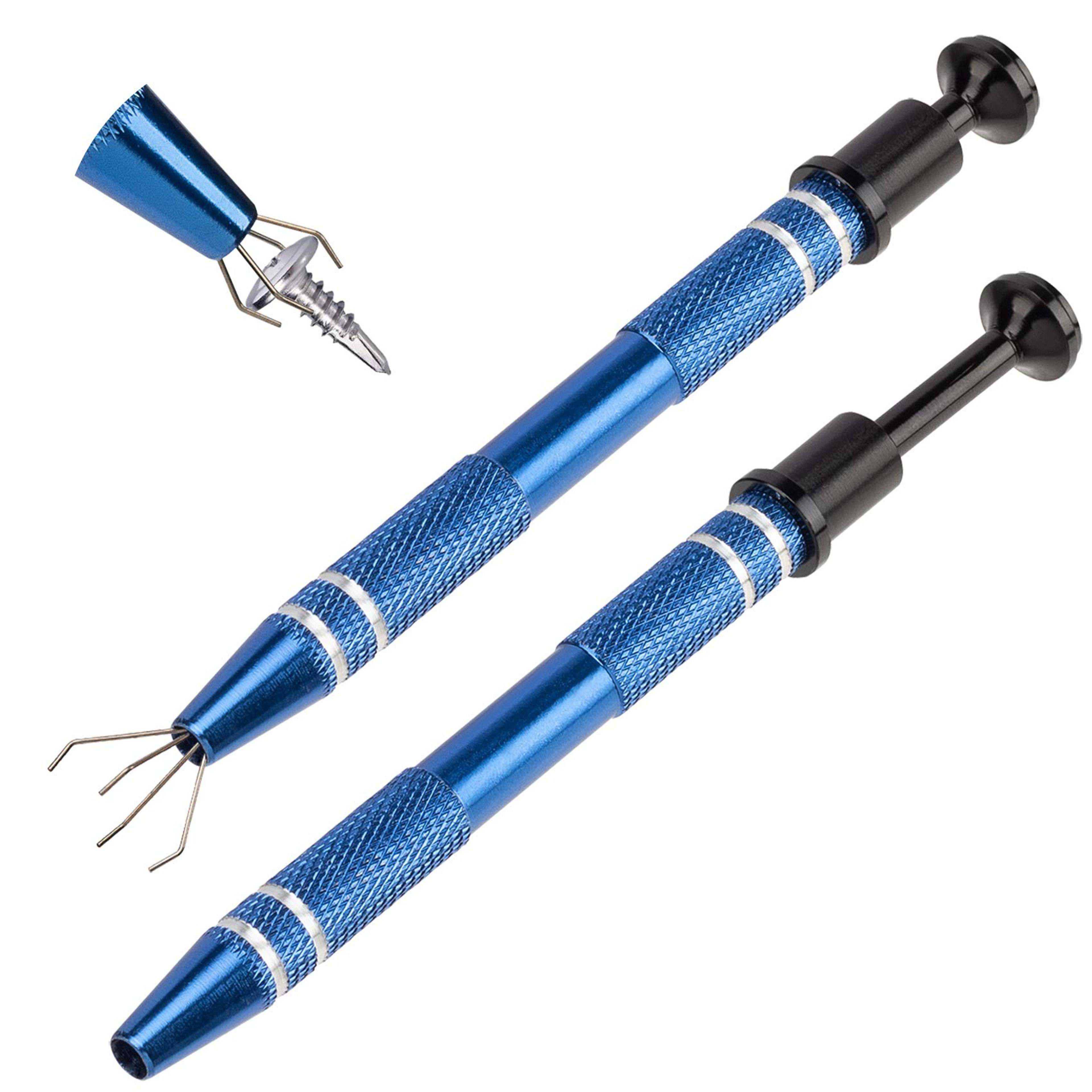 professional ic extractor tweezers & precision electronic component picker tool claw grabber for small parts