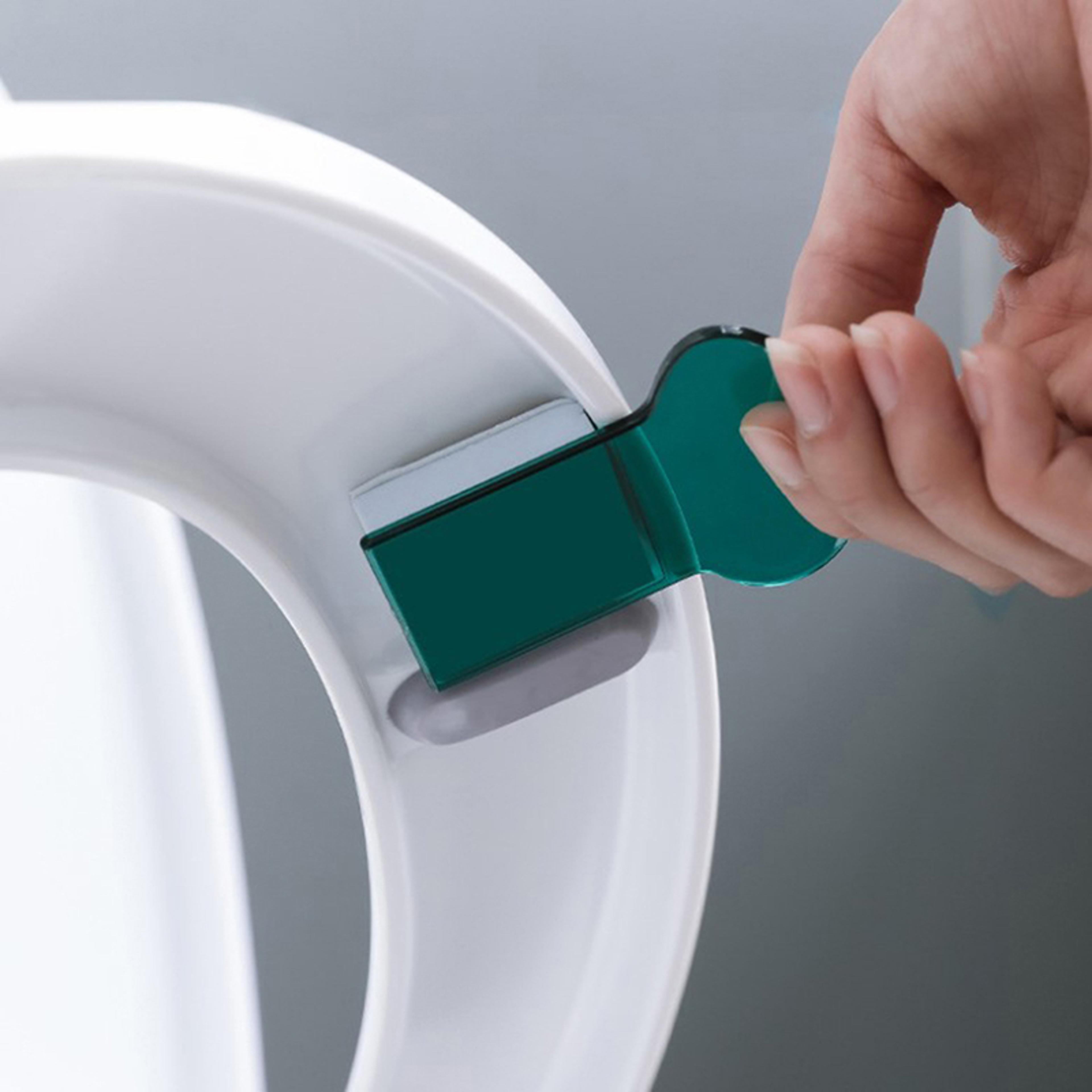 touch free toilet seat lifter handle portable hygienic toilet lid opener